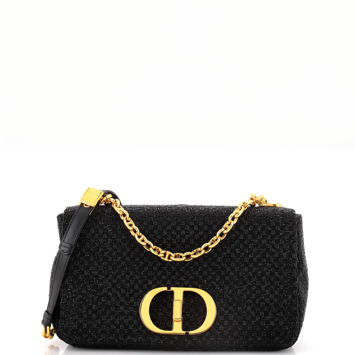 Caro Bag Beaded Leather Medium - Deep Luxury