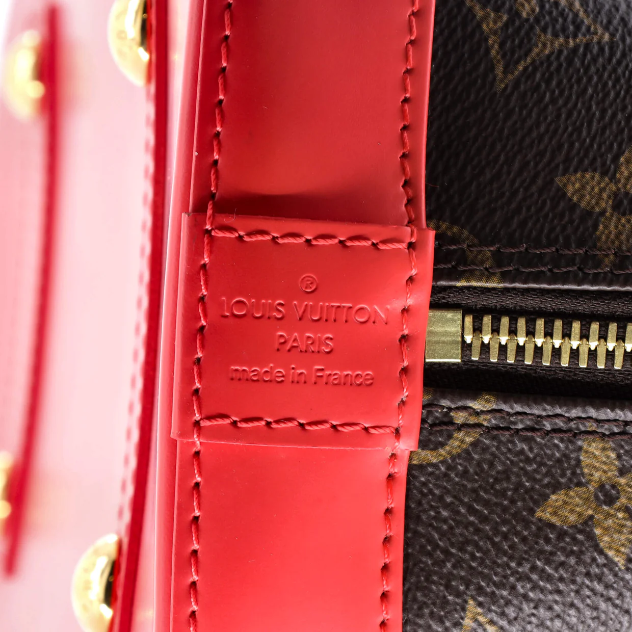 Alma Handbag Limited Edition Totem Monogram Canvas with Leather PM - Deep Luxury