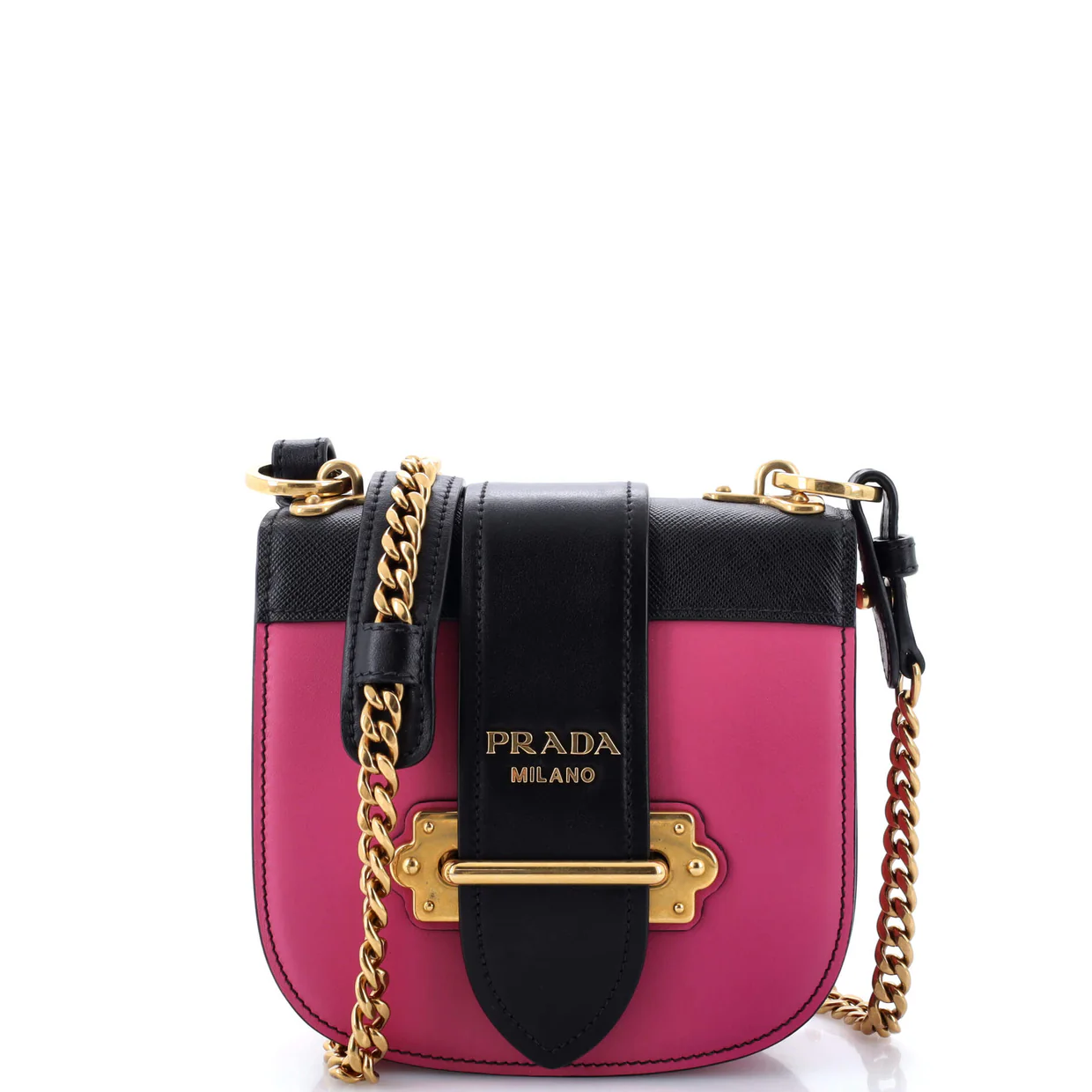 Pionniere Crossbody Bag City Calf with Saffiano Small - Deep Luxury