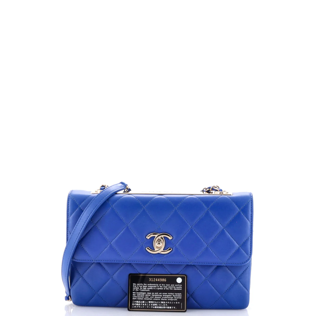 Trendy CC Flap Bag Quilted Lambskin Medium - Deep Luxury