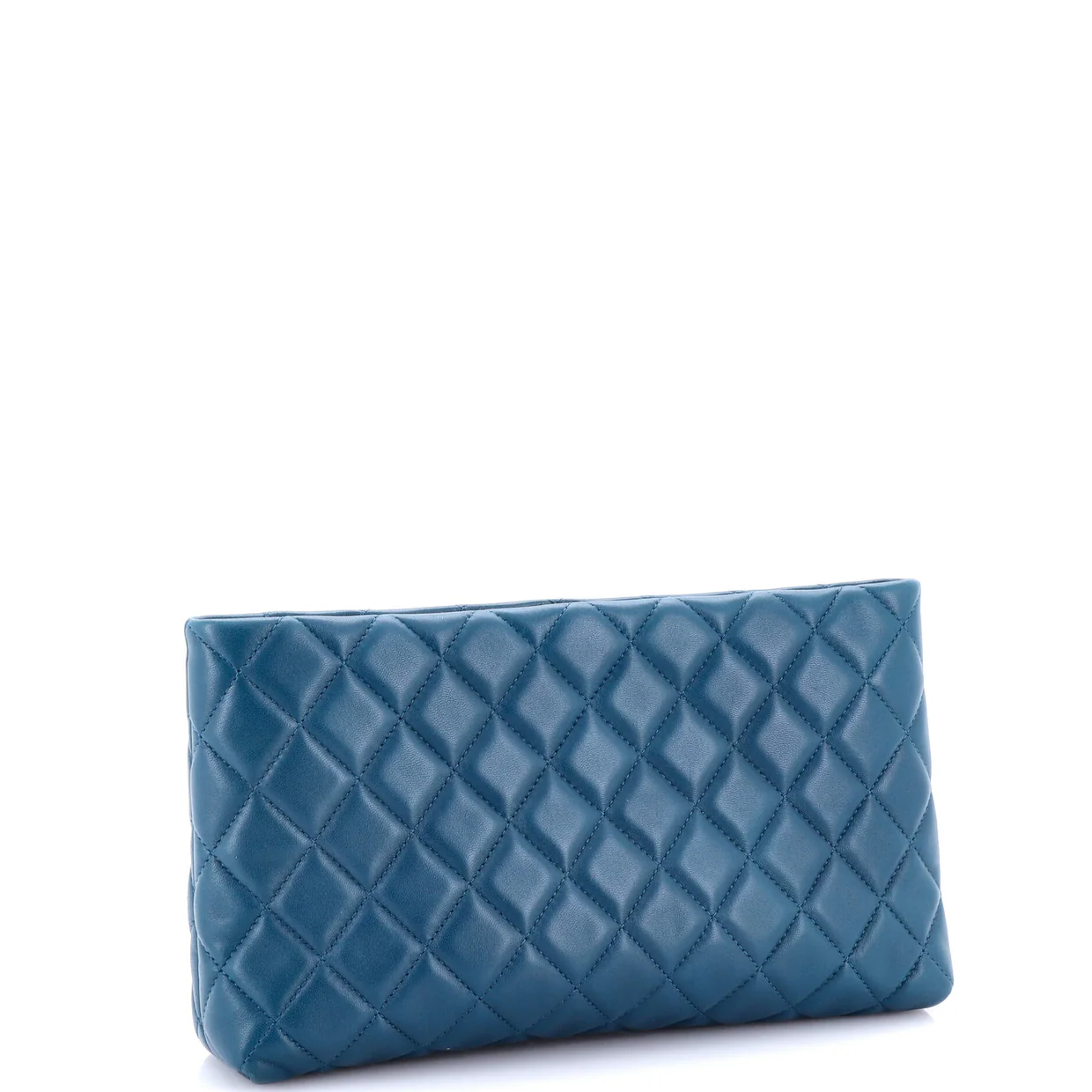 CC Kisslock Clutch Quilted Calfskin - Deep Luxury