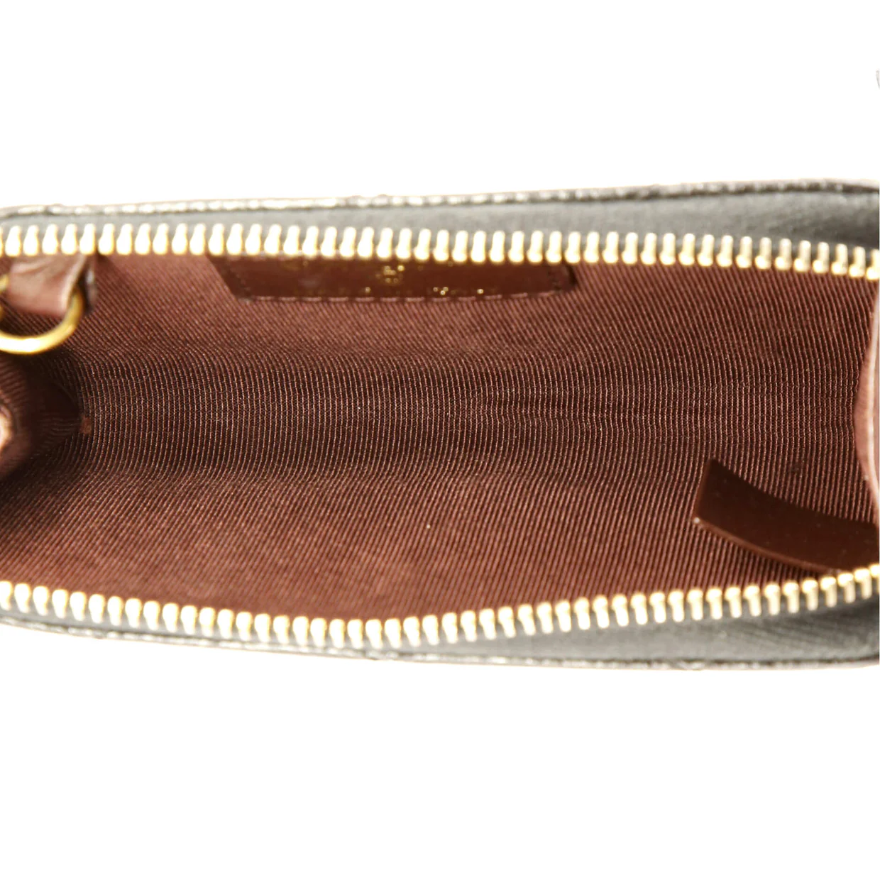 Key Pouch Quilted Caviar - Deep Luxury