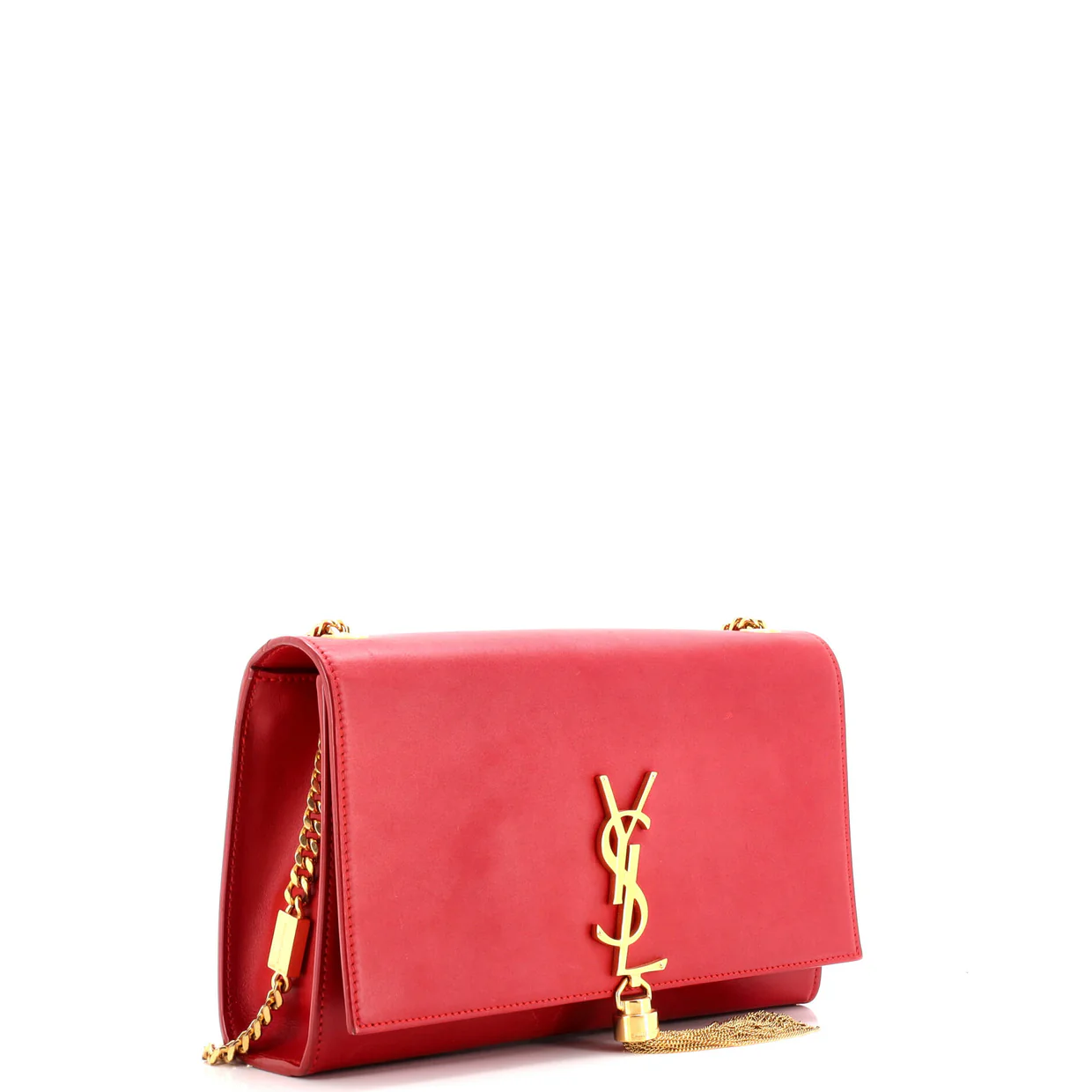 Classic Monogram Tassel Crossbody Bag Leather Medium - Deep Luxury