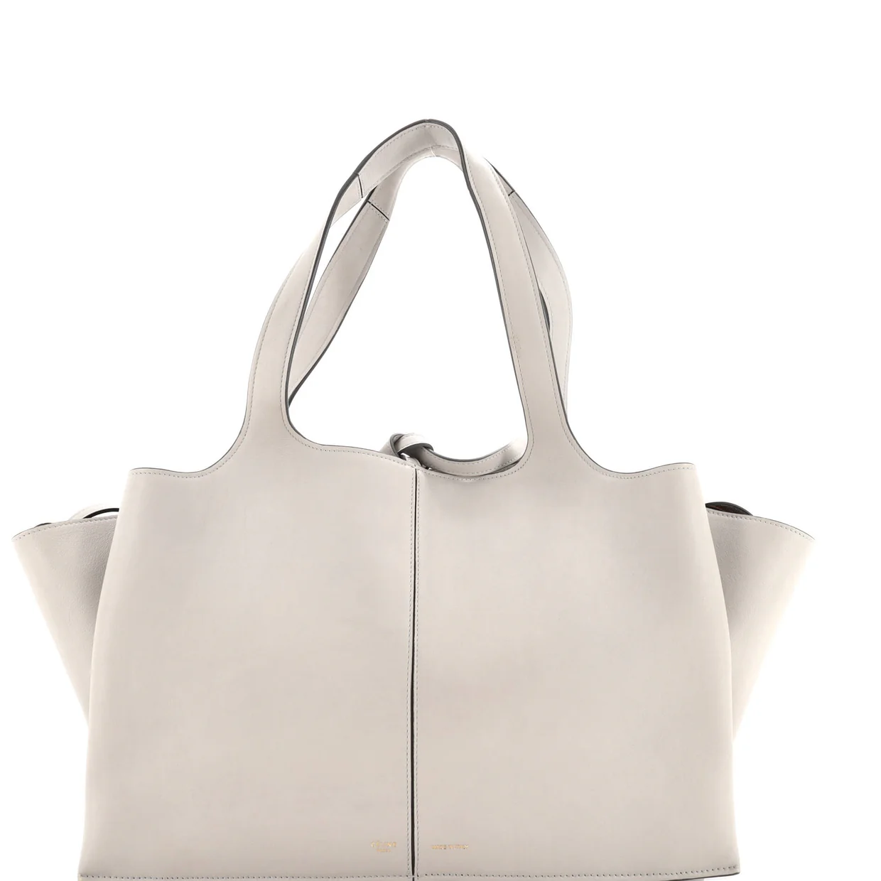 Tri-Fold Shoulder Bag Smooth Calfskin Medium - Deep Luxury