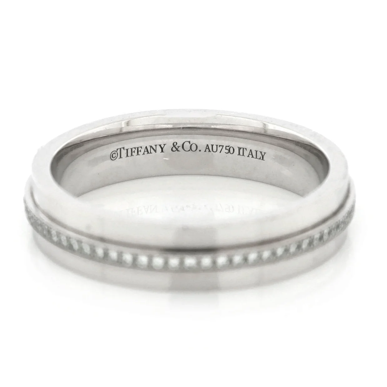 Tiffany T Ring 18K White Gold and Diamonds Narrow - Deep Luxury