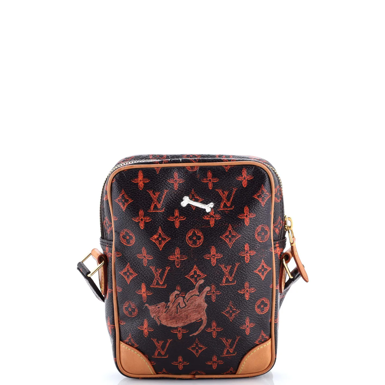 Paname Bag Limited Edition Grace Coddington Catogram Canvas MM - Deep Luxury