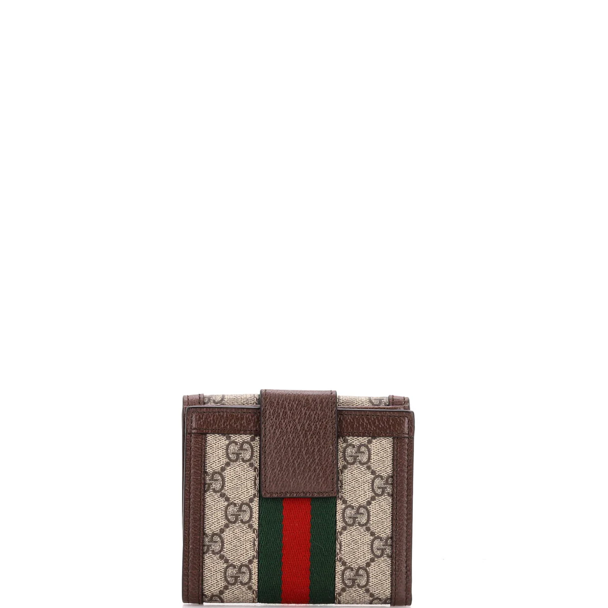 Ophidia Trifold Wallet GG Coated Canvas Compact - Deep Luxury