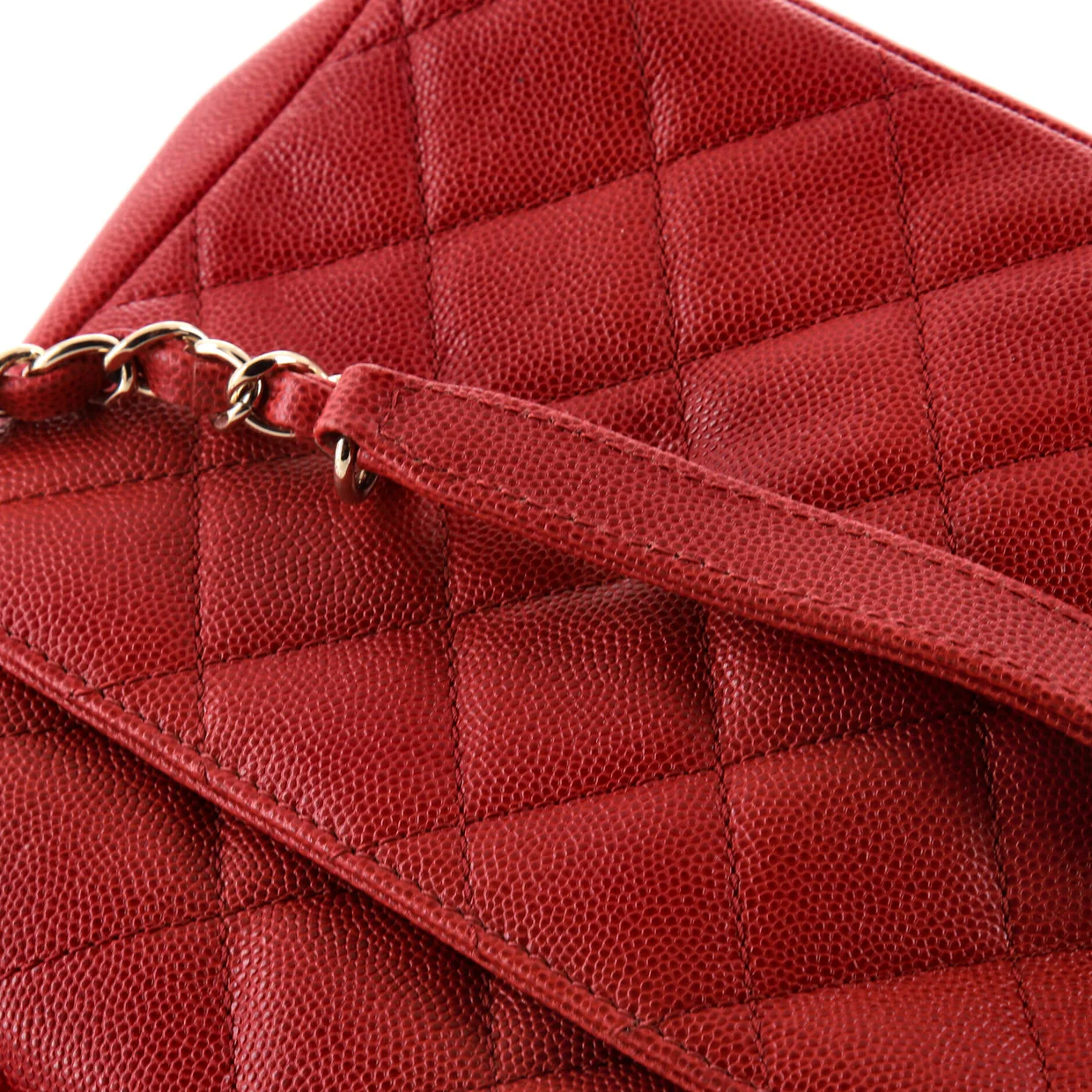Business Affinity Flap Bag Quilted Caviar Small - Deep Luxury