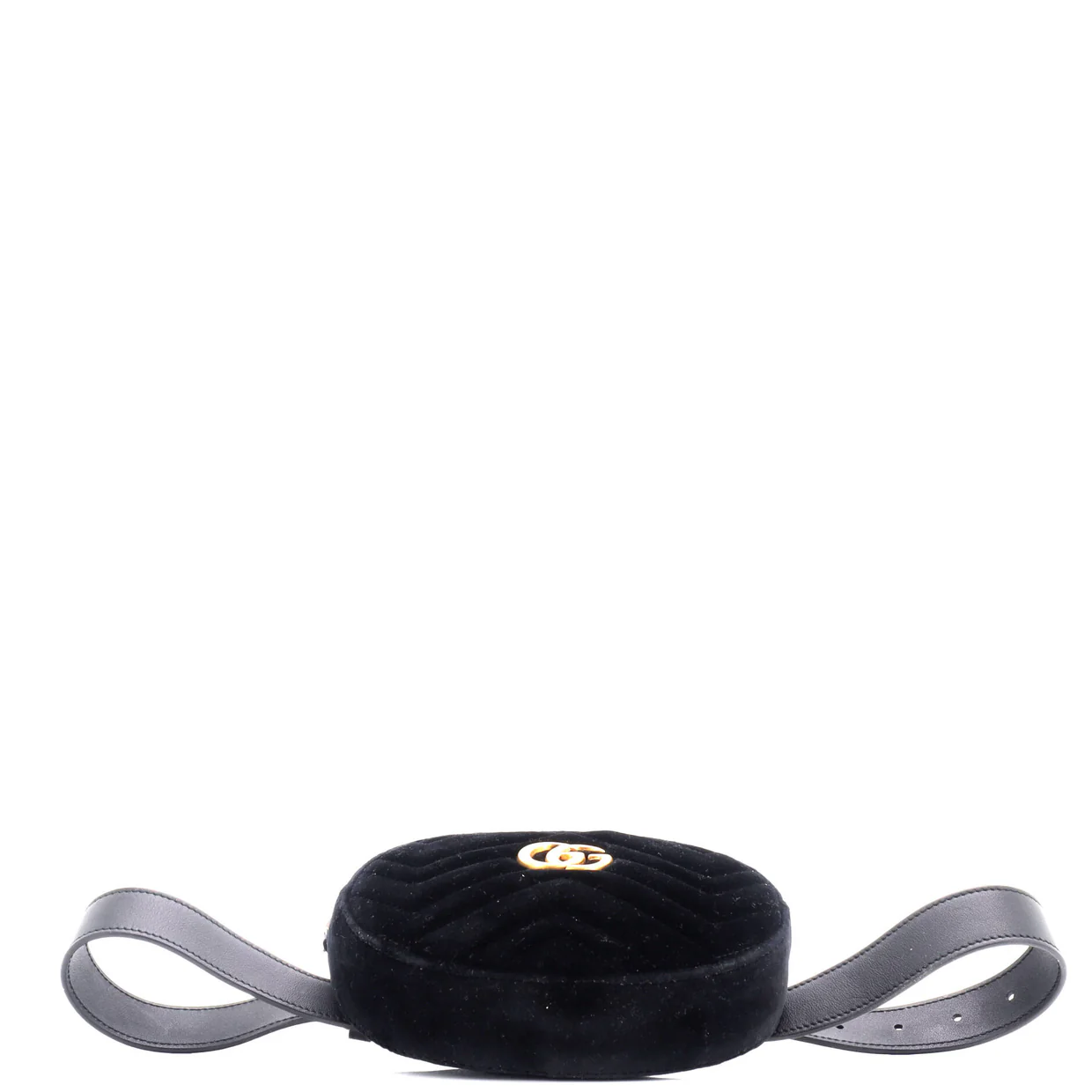GG Marmont Belt Bag Matelasse Velvet - Deep Luxury