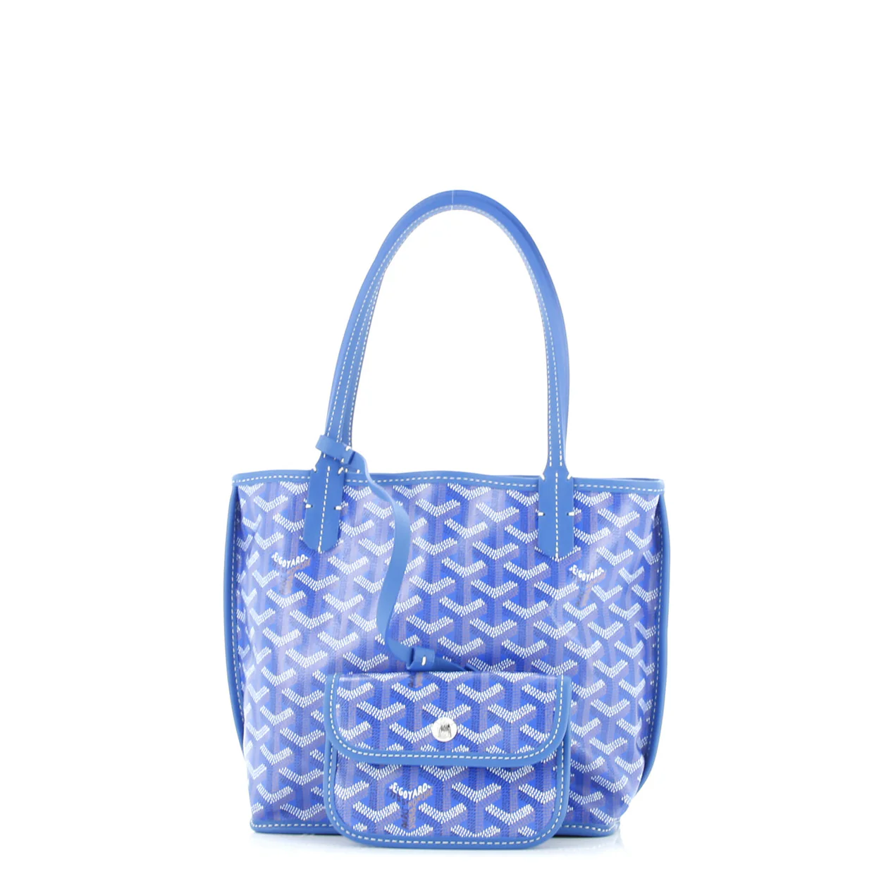 Anjou Reversible Tote Coated Canvas Mini - Deep Luxury