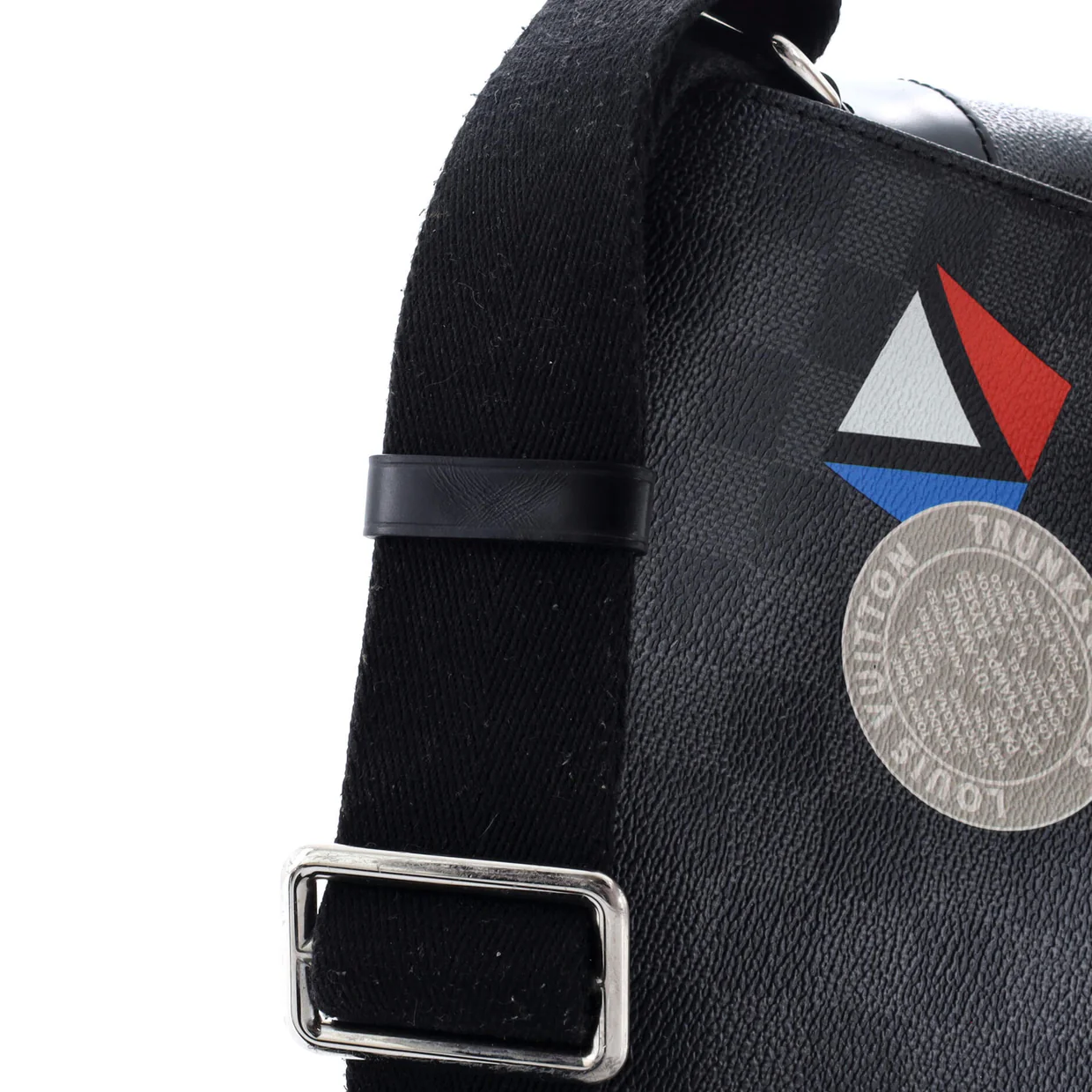 District Messenger Bag Limited Edition Damier Graphite LV League PM - Deep Luxury