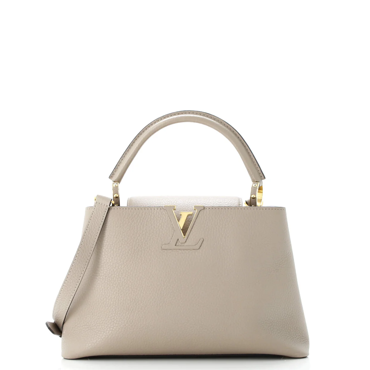 Capucines Bag Leather PM - Deep Luxury