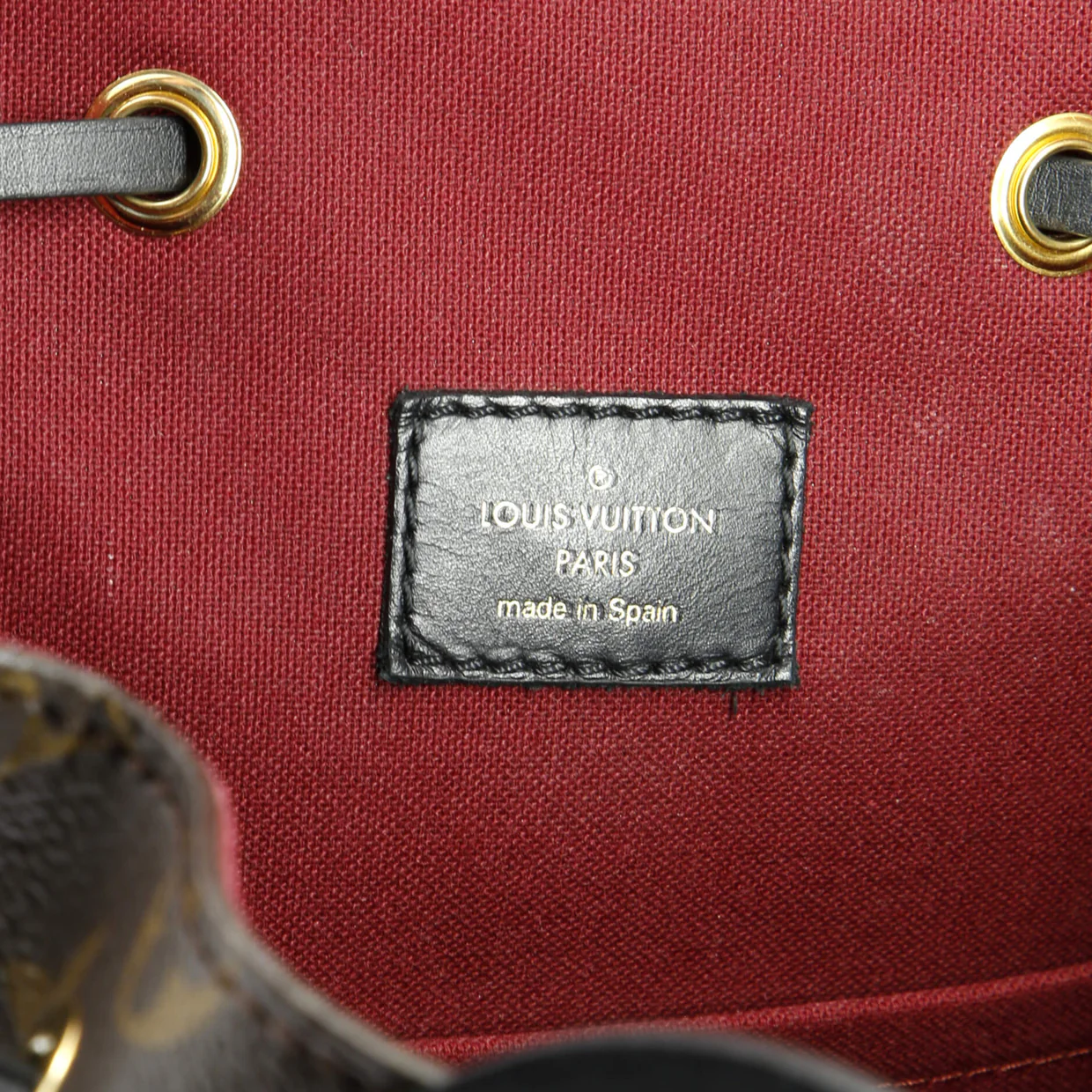 Montsouris NM Backpack Monogram Canvas with Leather PM - Deep Luxury