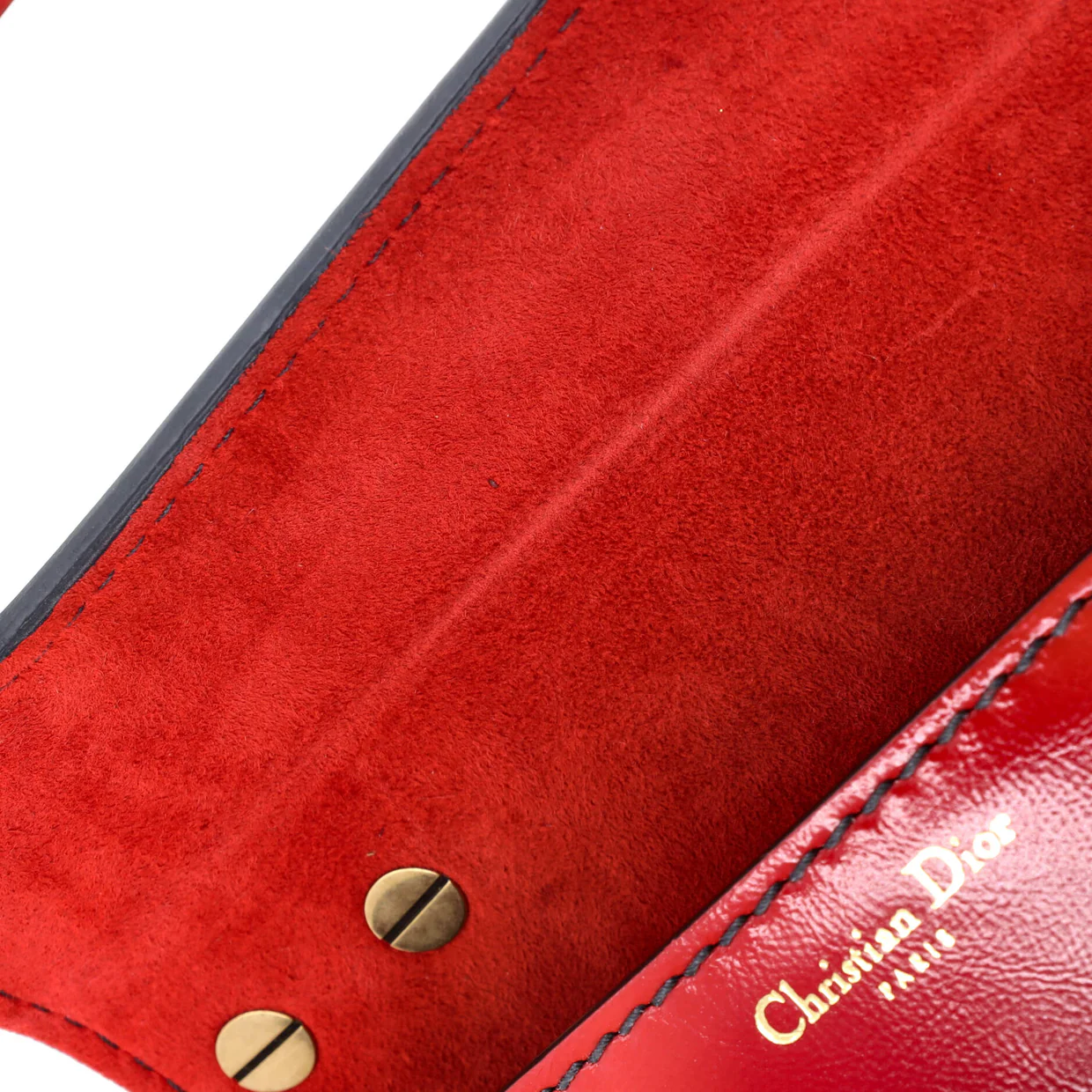 J'Adior Flap Bag Patent Mini - Deep Luxury