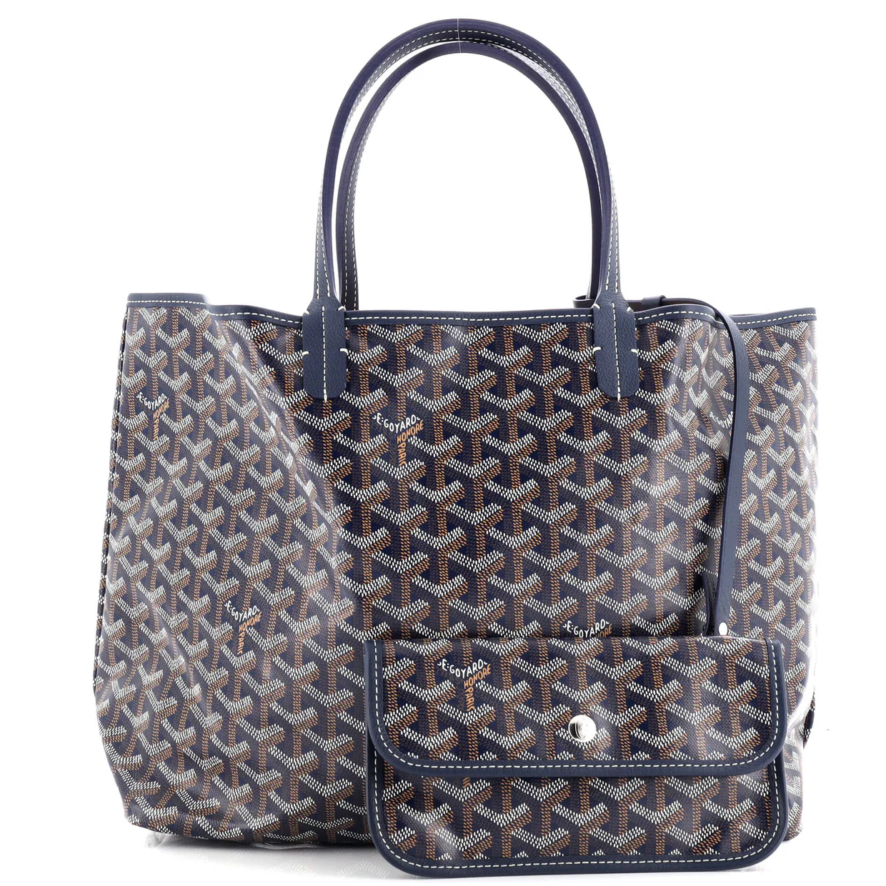Saint Louis Tote Coated Canvas PM - Deep Luxury