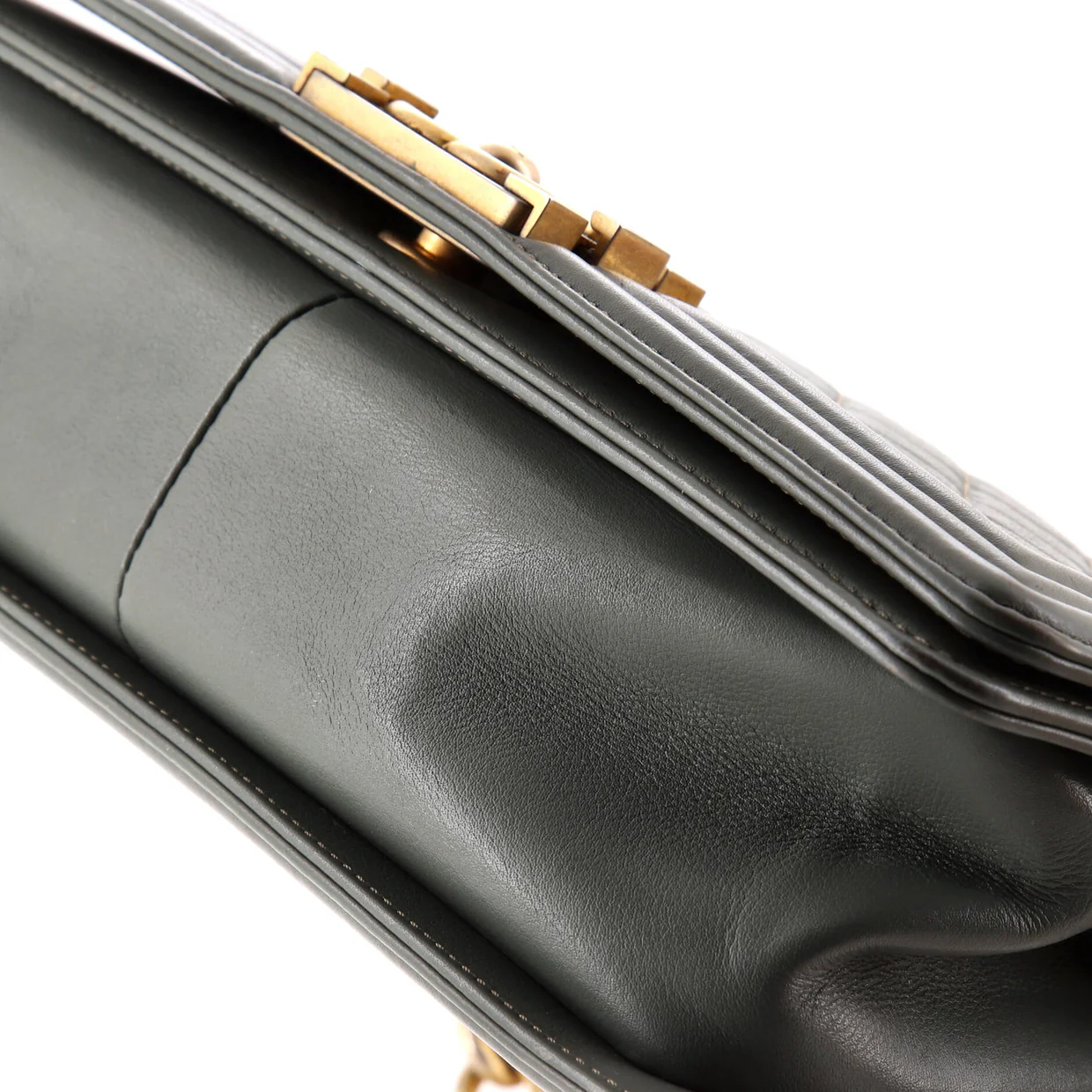 Boy Flap Bag Quilted Lambskin Old Medium - Deep Luxury