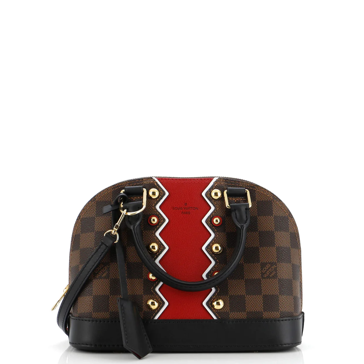 Alma Handbag Limited Edition Damier Karakoram BB - Deep Luxury