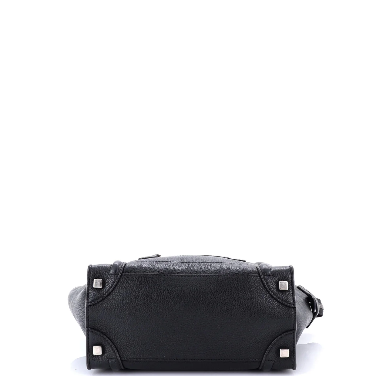 Luggage Bag Grainy Leather Micro - Deep Luxury