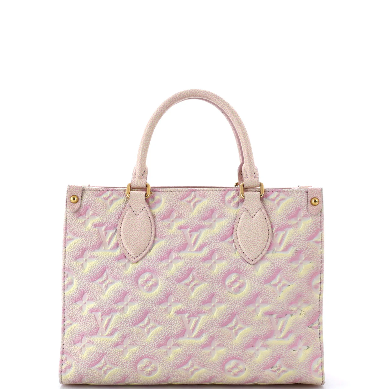 OnTheGo Tote Stardust Monogram Empreinte Leather PM - Deep Luxury