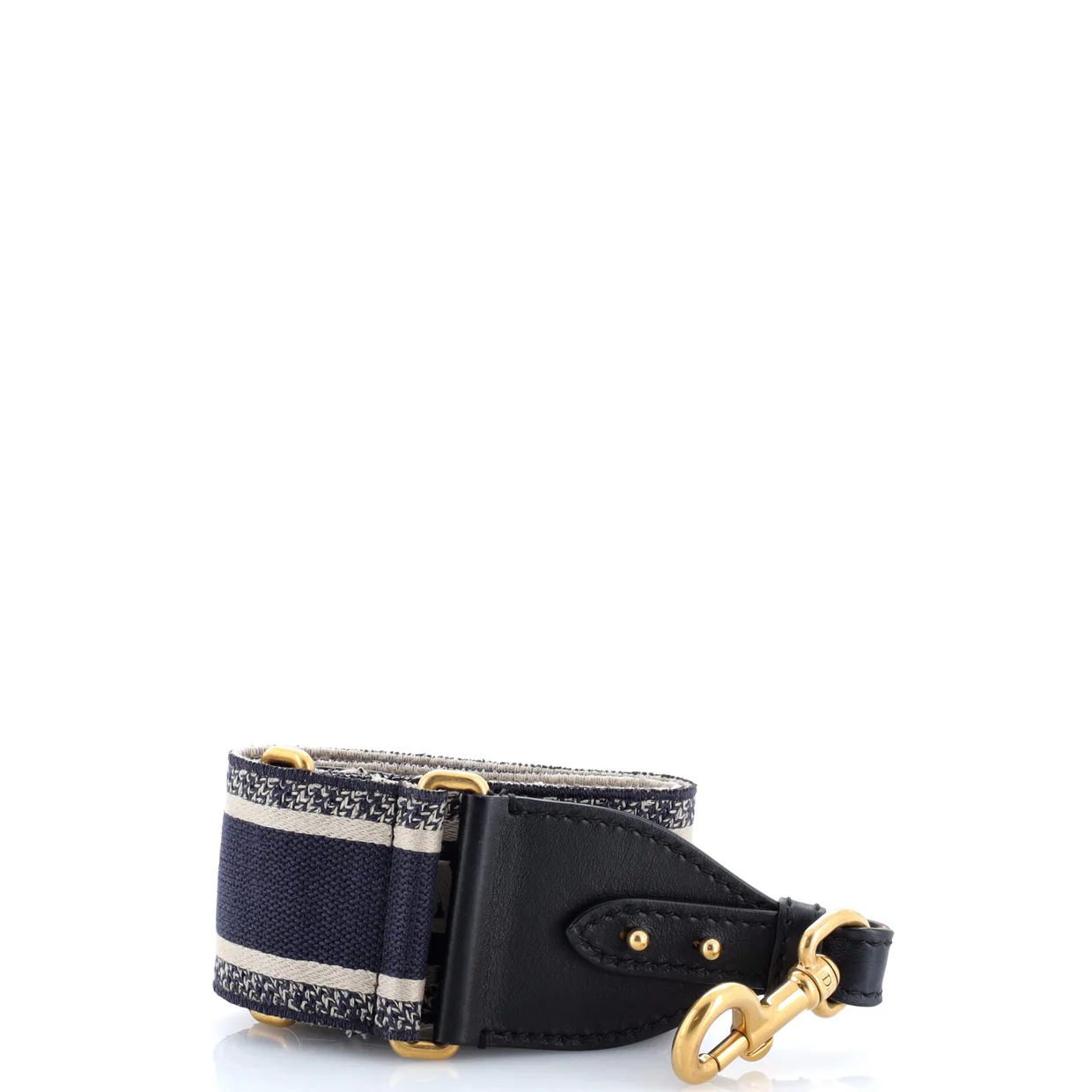 Logo Shoulder Strap Embroidered Canvas - Deep Luxury