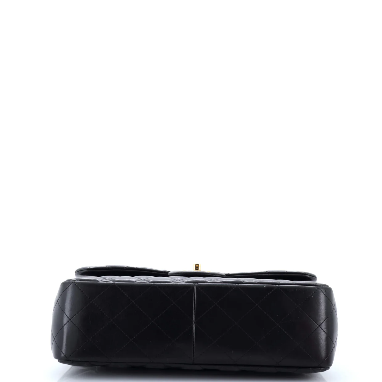 Classic Double Flap Bag Quilted Lambskin Jumbo - Deep Luxury