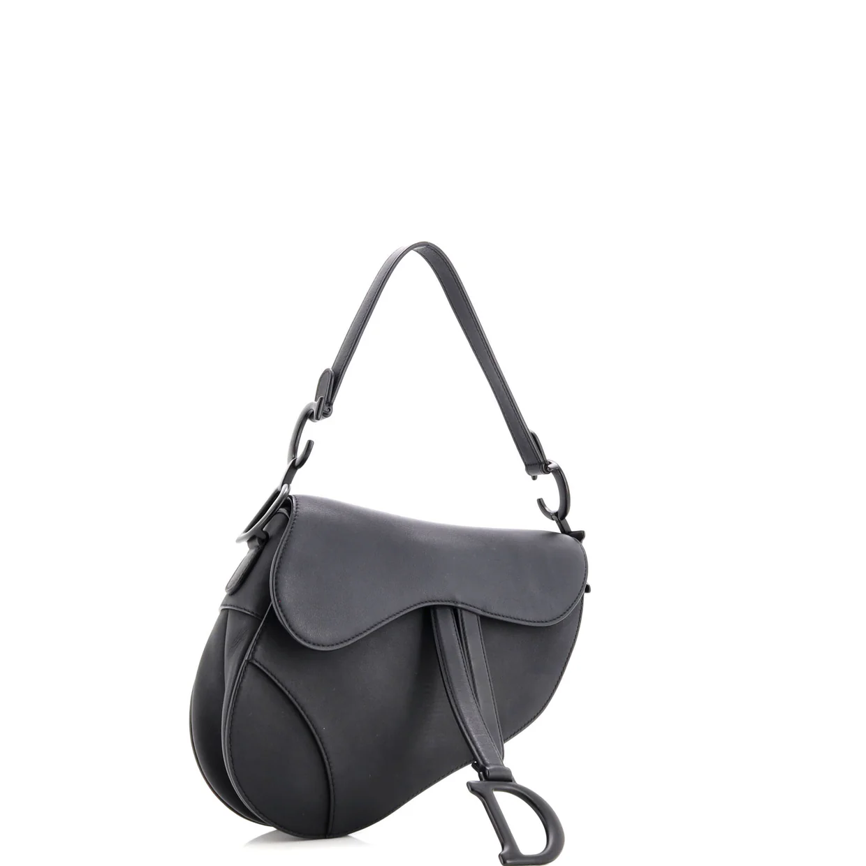 Ultra Matte Saddle Handbag Leather Medium - Deep Luxury