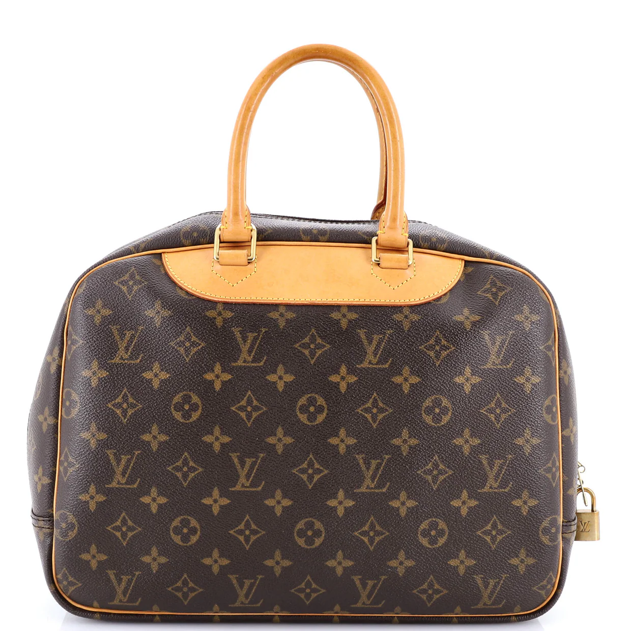 Trouville Handbag Monogram Canvas - Deep Luxury