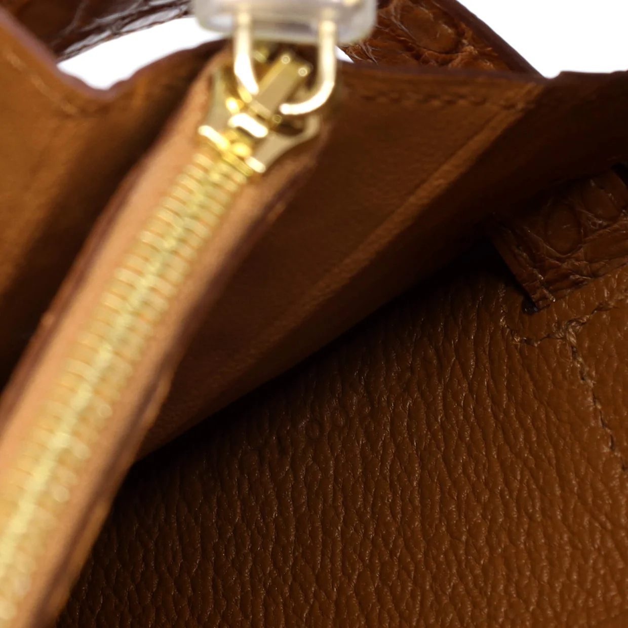 Kelly To Go Wallet Alligator - Deep Luxury