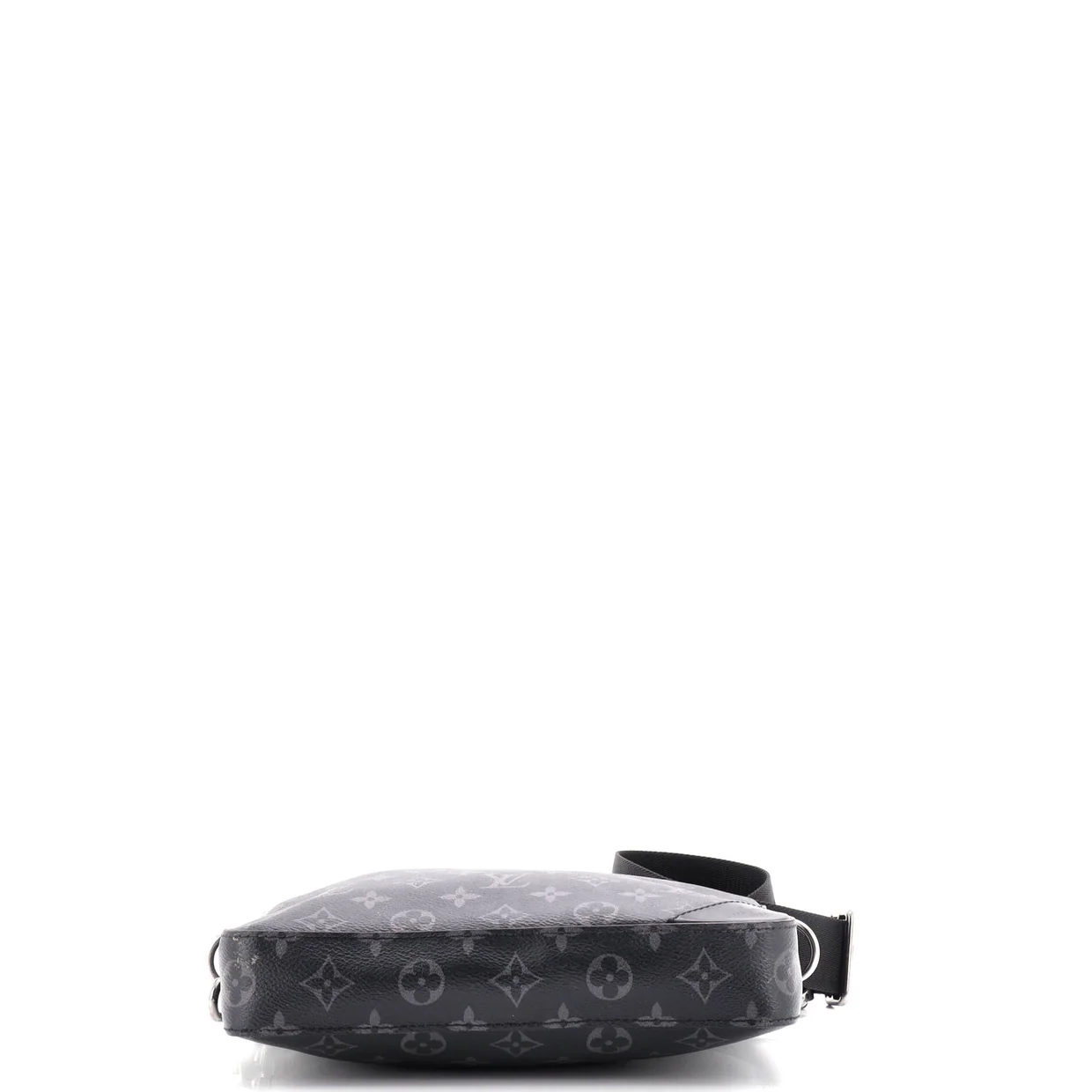 Trio Messenger Bag Reverse Monogram Eclipse Canvas - Deep Luxury