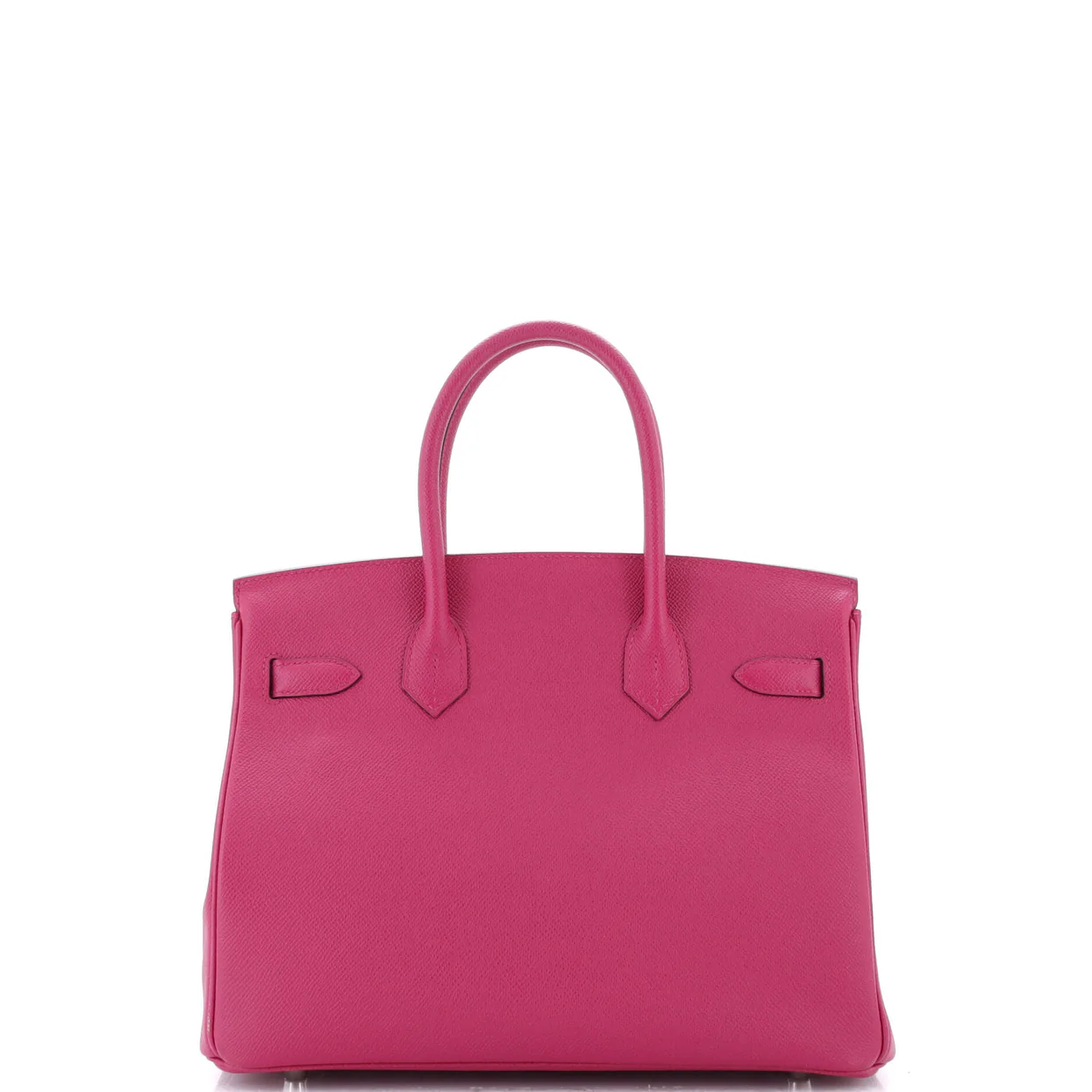 Birkin Handbag Rose Pourpre Epsom with Palladium Hardware 30 - Deep Luxury