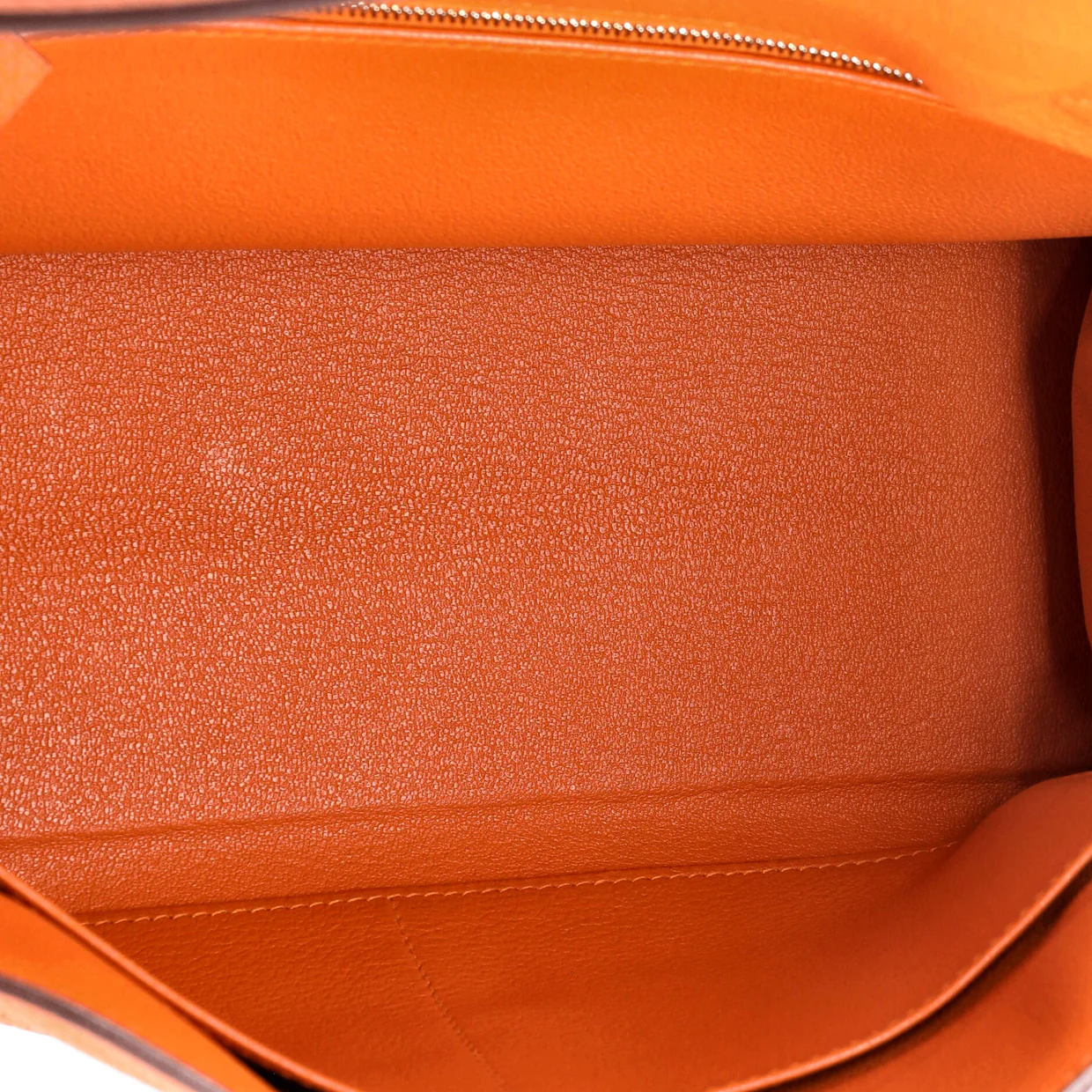 Kelly Handbag Feu Clemence with Palladium Hardware 28 - Deep Luxury