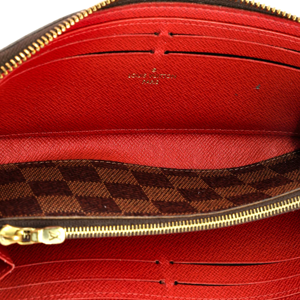 Clemence Wallet Damier - Deep Luxury