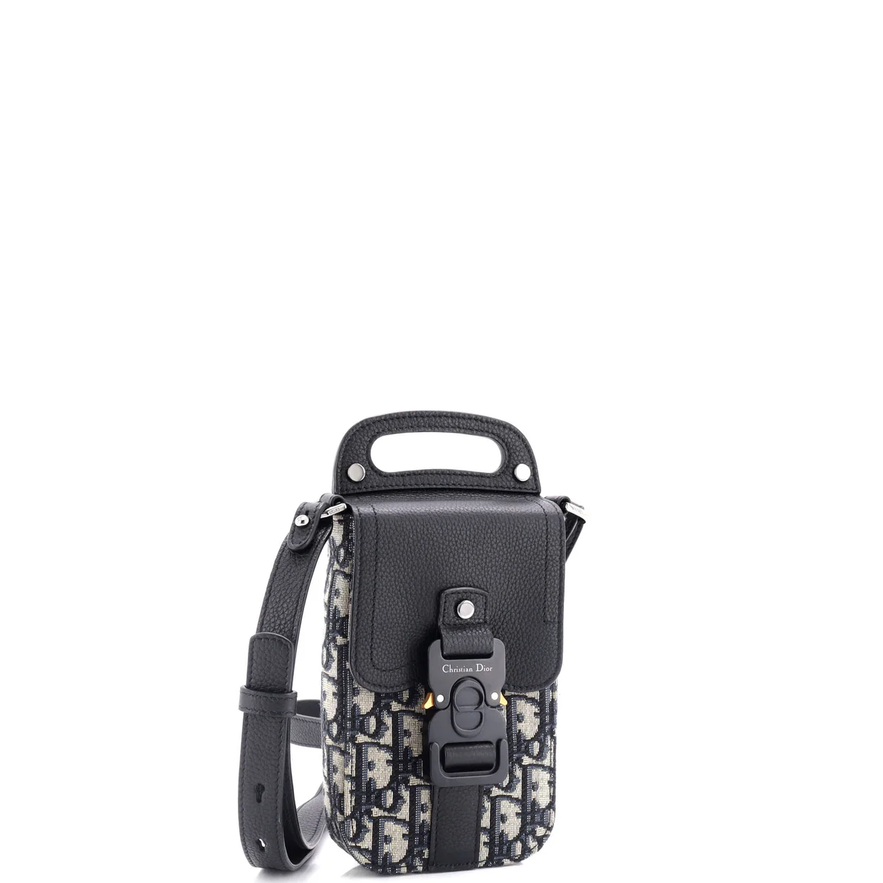 Saddle Backpack Oblique Canvas Mini - Deep Luxury