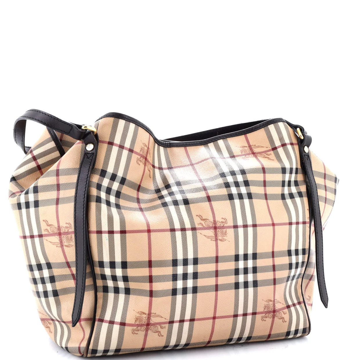 Canterbury Tote Haymarket Coated Canvas Medium - Deep Luxury