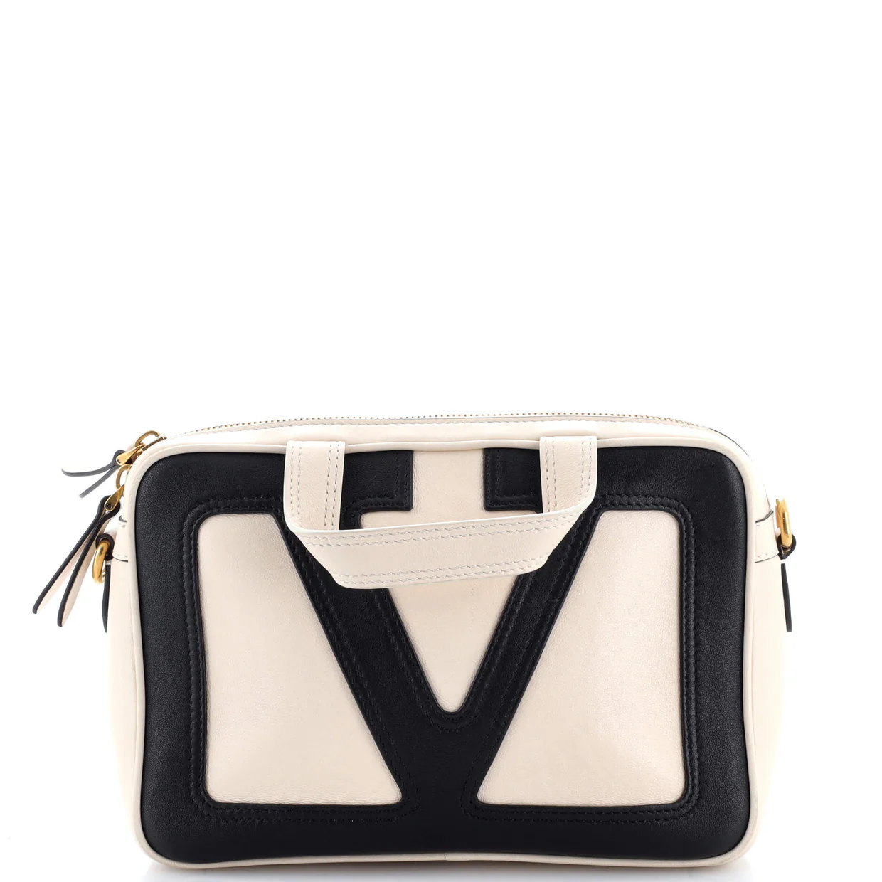 Viva Superstar Convertible Zip Tote Leather Small - Deep Luxury