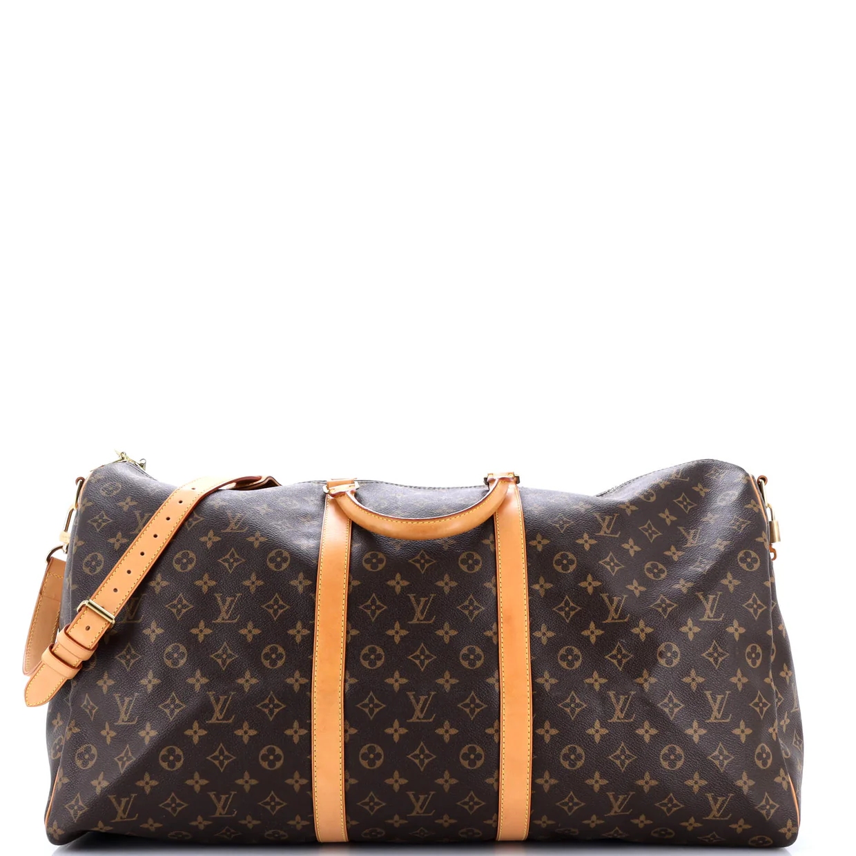 Keepall Bandouliere Bag Monogram Canvas 60 - Deep Luxury