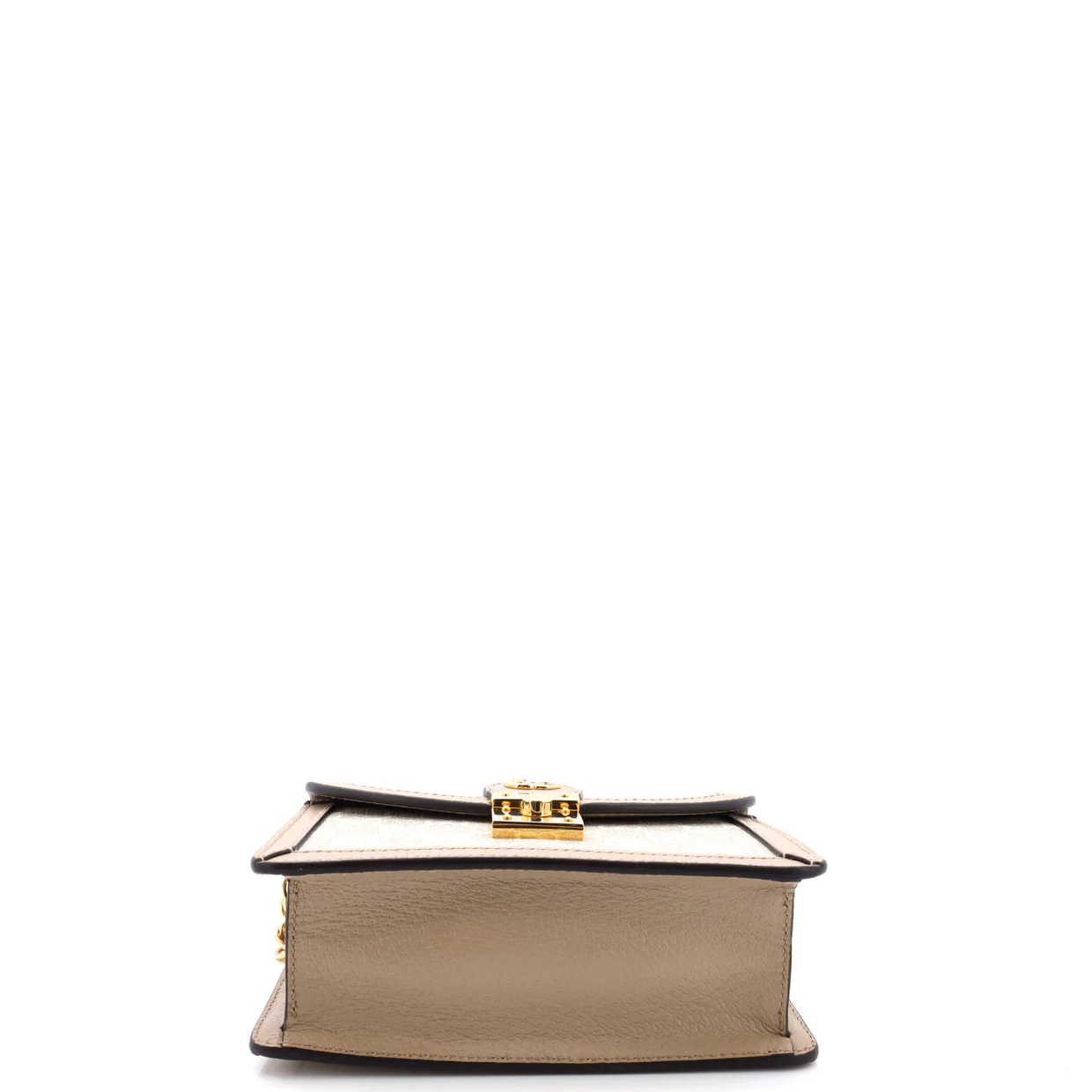 Ophidia Flap Top Handle Bag GG Coated Canvas Mini - Deep Luxury