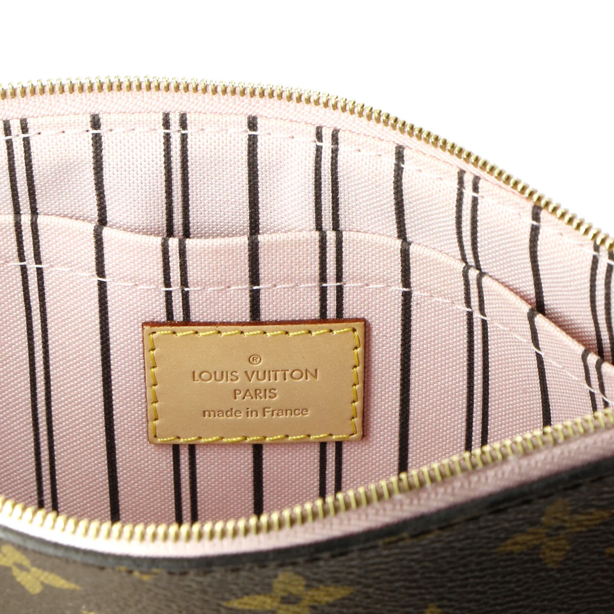 Neverfull Pochette Monogram Canvas Large - Deep Luxury