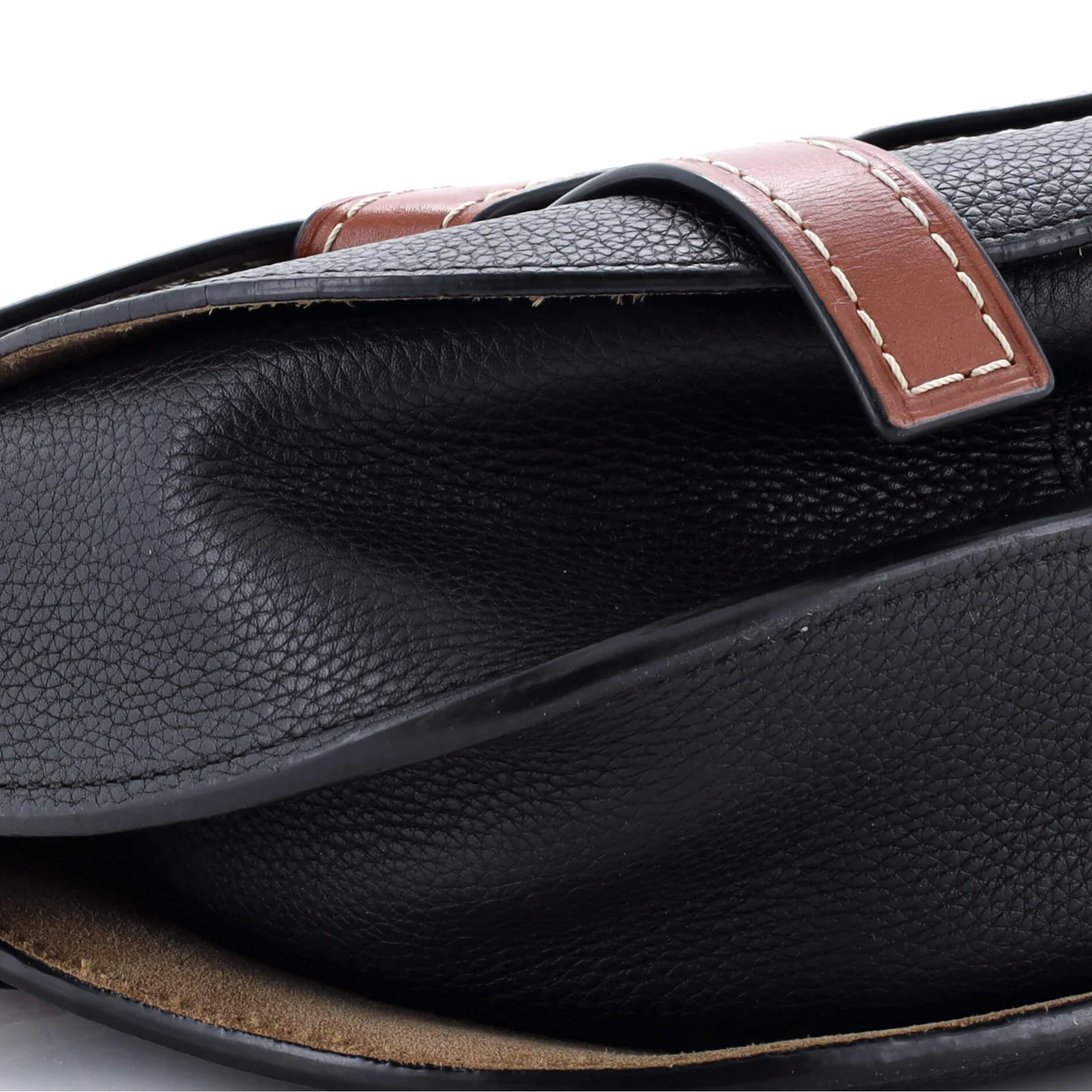 Gate Shoulder Bag Leather Small - Deep Luxury