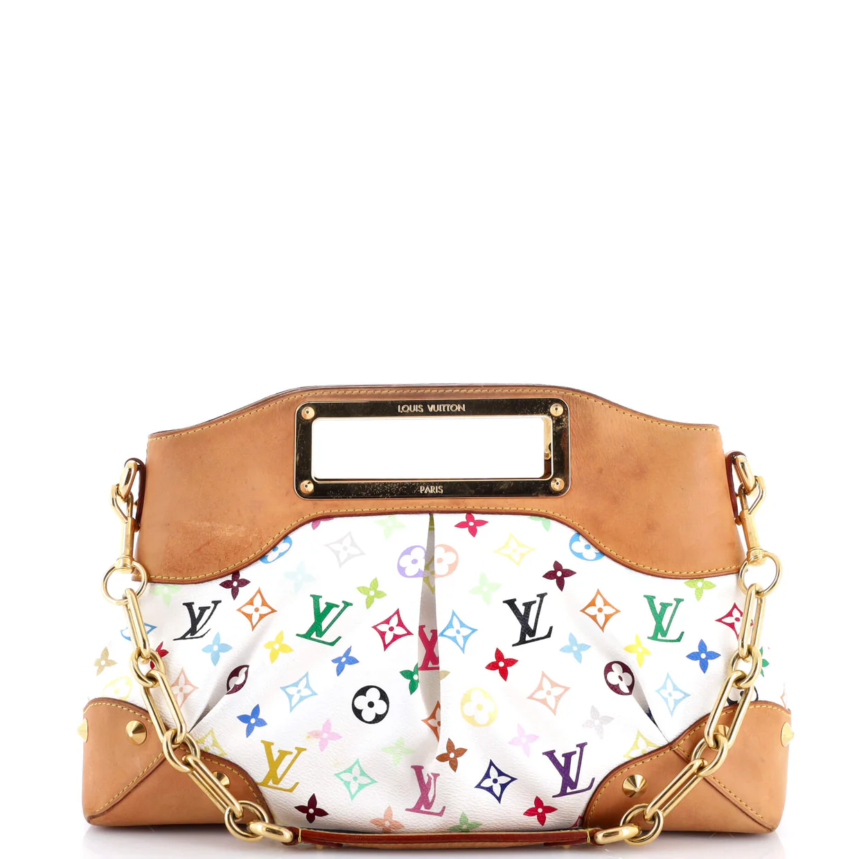 Judy Handbag Monogram Multicolor MM - Deep Luxury