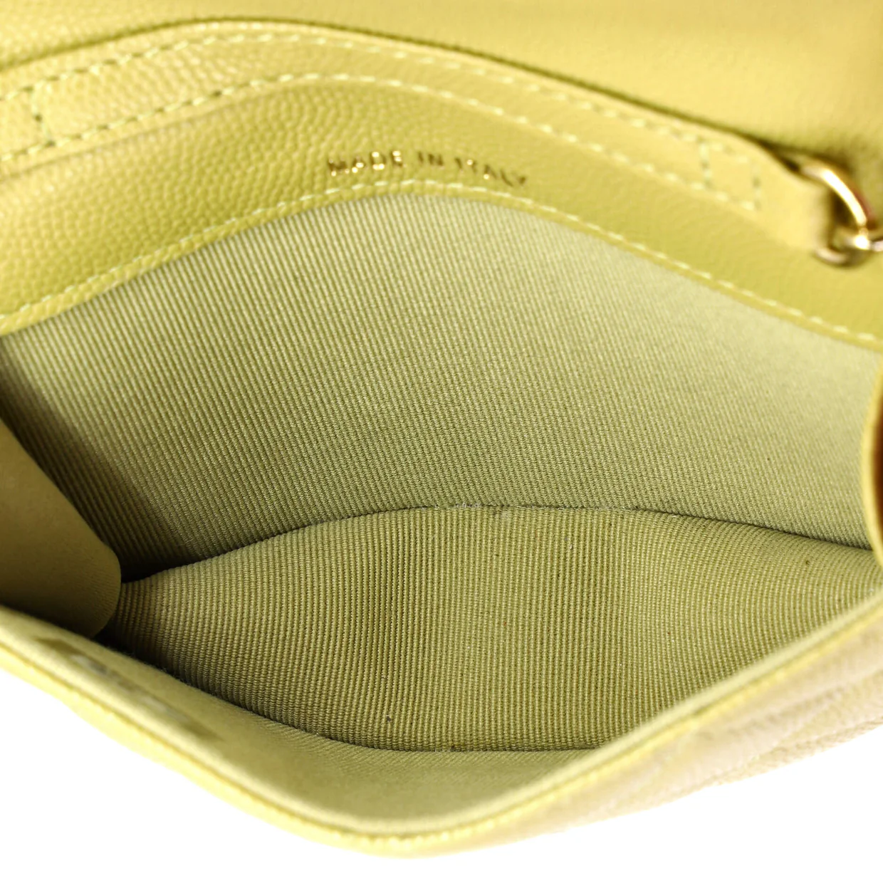 Classic Flap Clutch with Chain Quilted Caviar Small - Deep Luxury