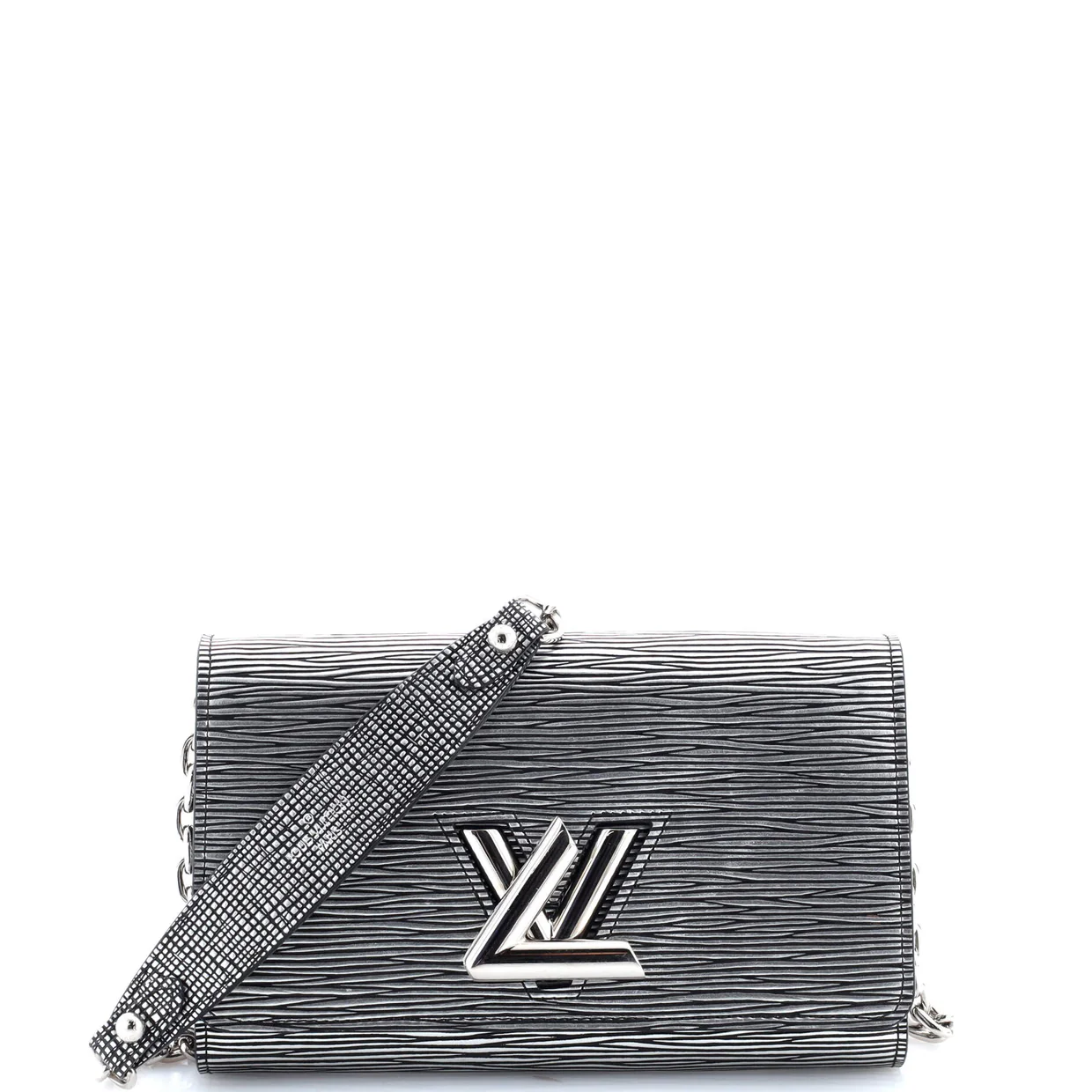 Twist Chain Wallet Epi Leather - Deep Luxury