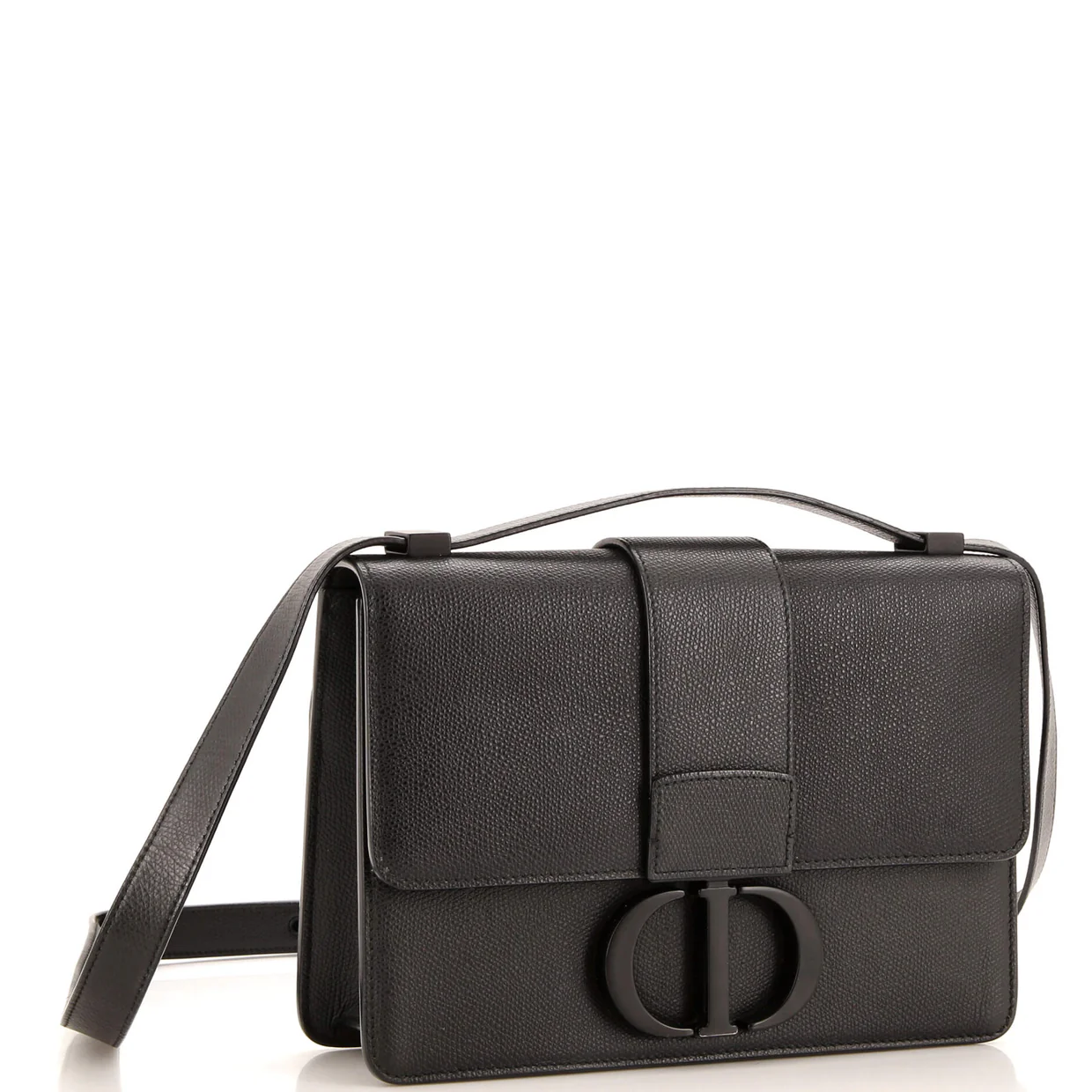 Ultra Matte 30 Montaigne Flap Bag Leather - Deep Luxury