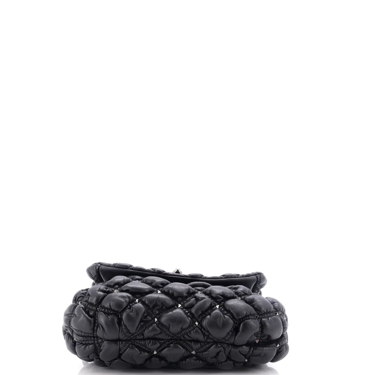 SpikeMe Flap Bag Quilted Leather Medium - Deep Luxury