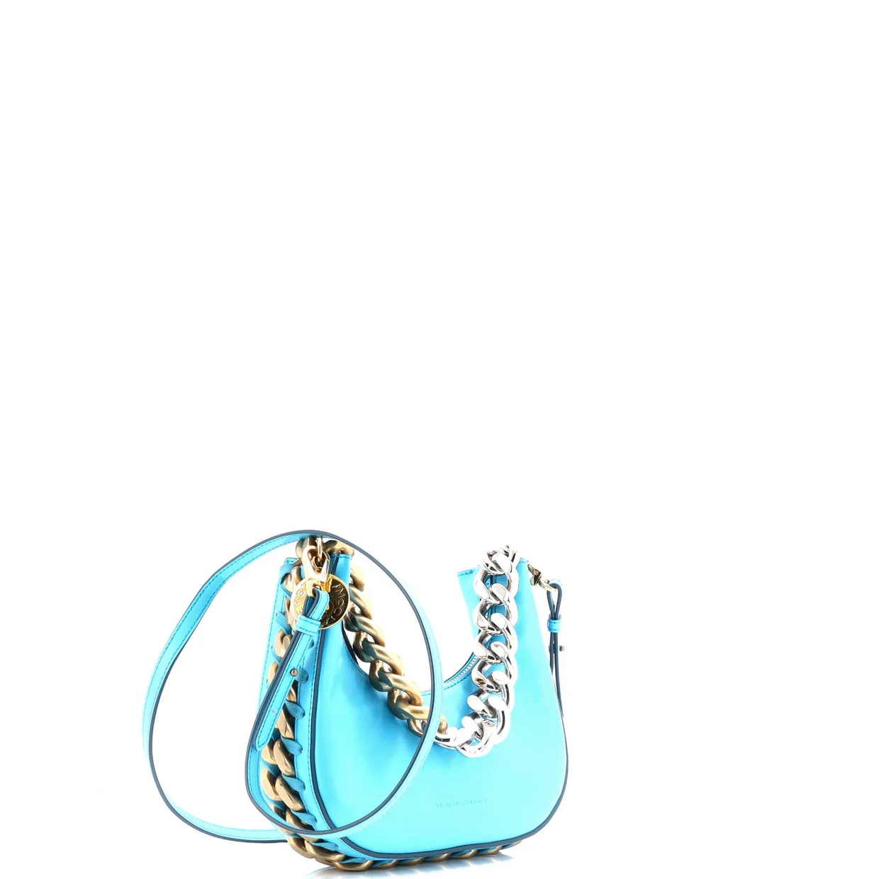 Frayme Zipped Hobo Bag Faux Leather Mini - Deep Luxury