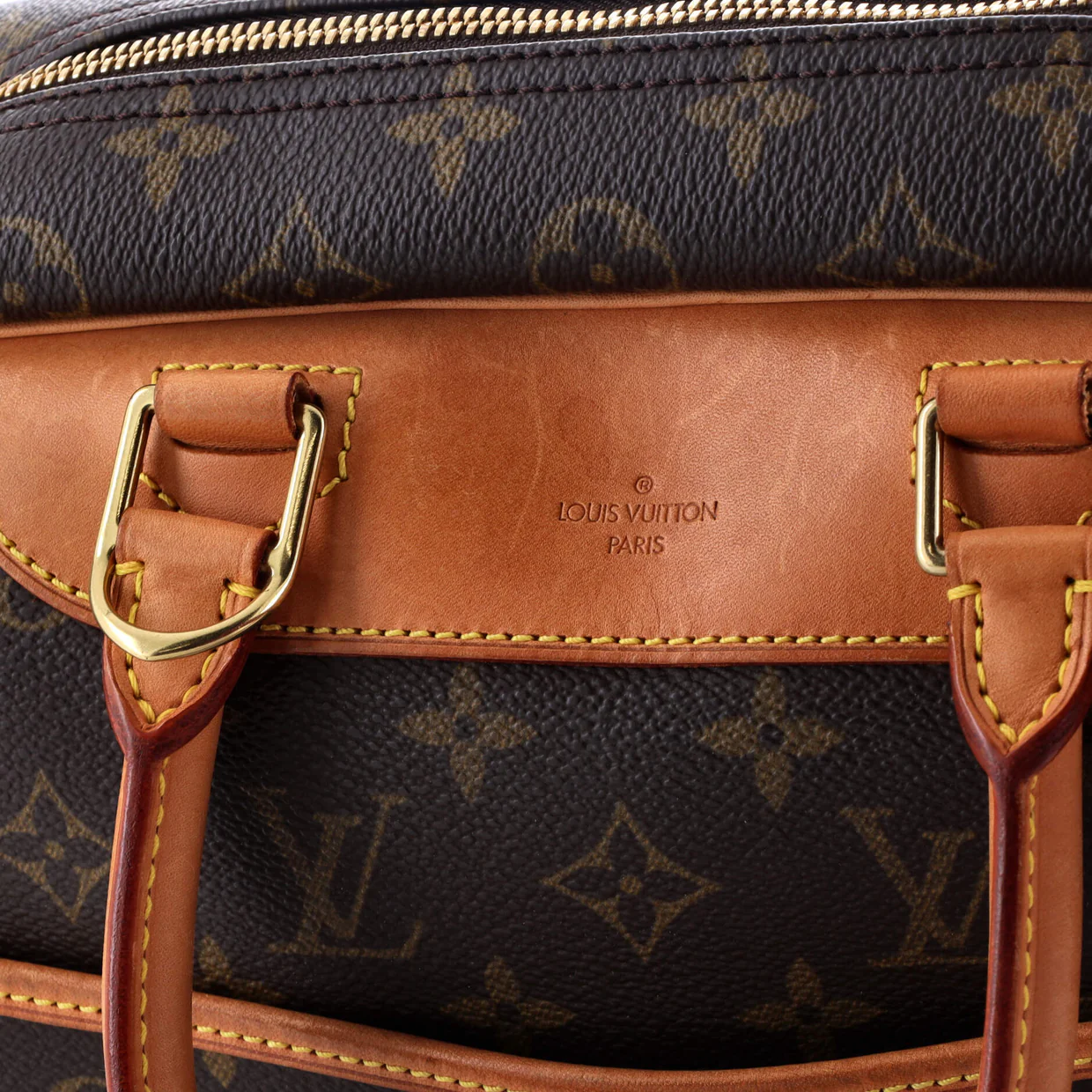 Deauville Handbag Monogram Canvas - Deep Luxury