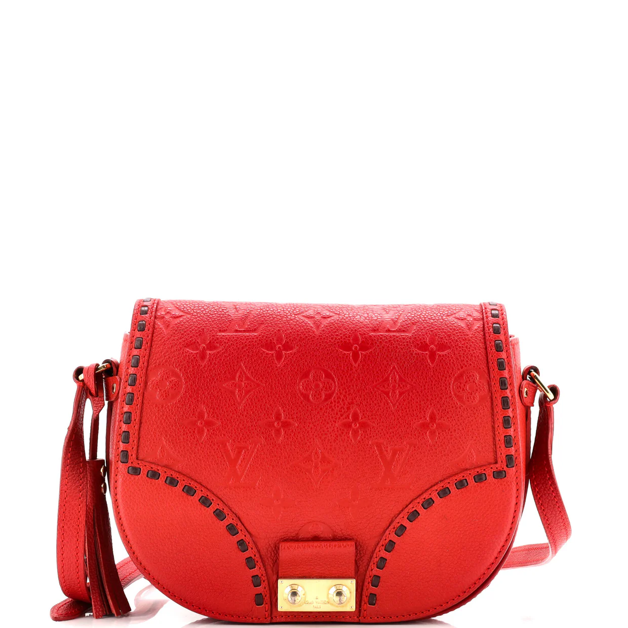 Junot Handbag Monogram Empreinte Leather - Deep Luxury