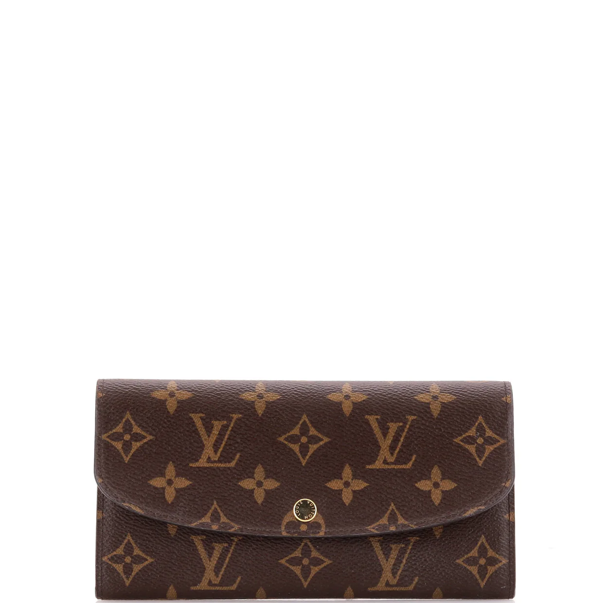 Emilie Wallet Monogram Canvas - Deep Luxury