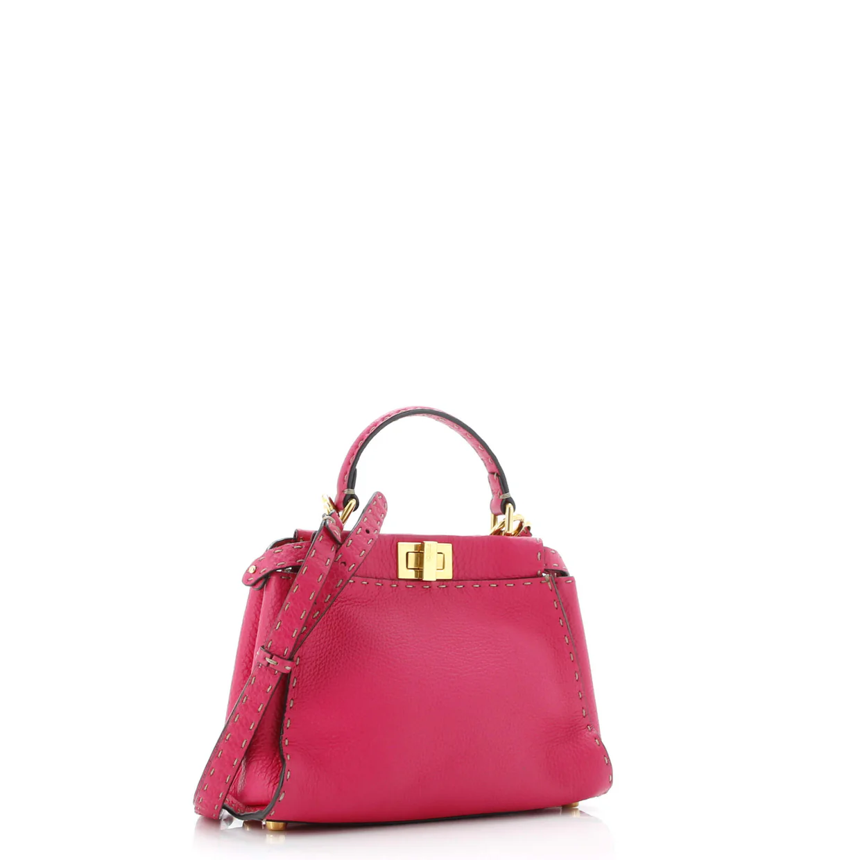 Selleria Peekaboo Bag Leather Mini - Deep Luxury