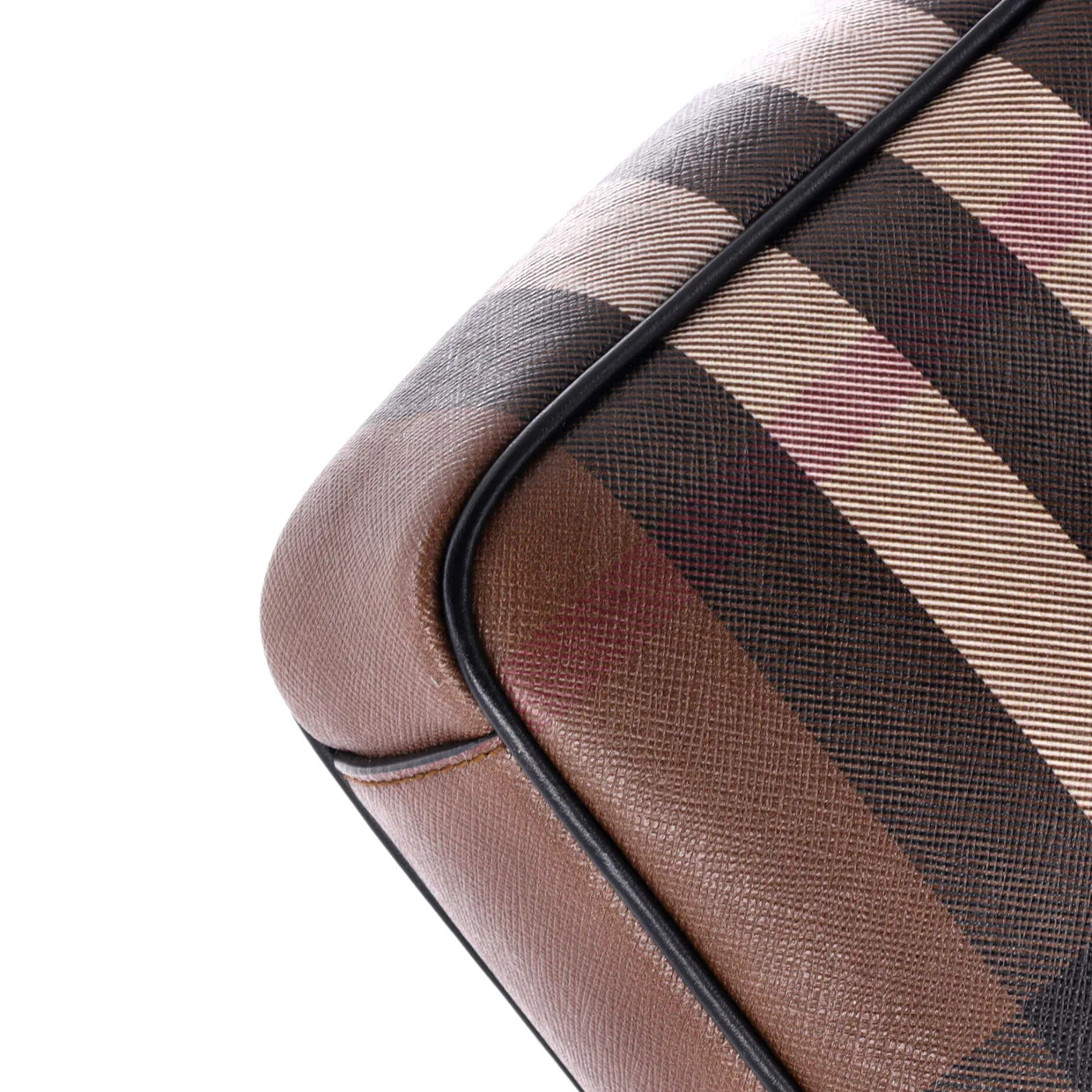 Rambler Messenger Bag Check E-Canvas - Deep Luxury